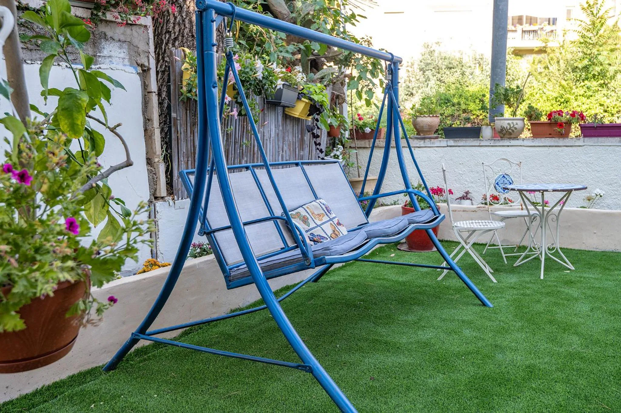 Garden in Mike's House Jerusalem