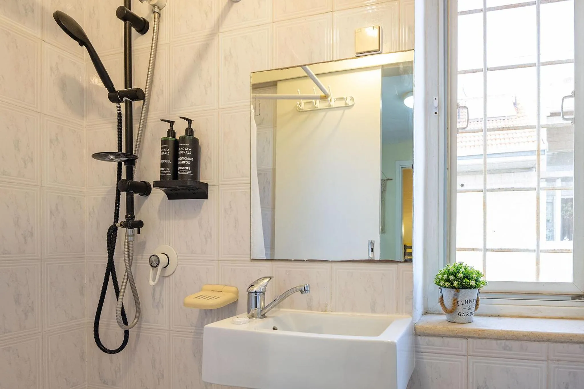 Shower in Mike's House Jerusalem