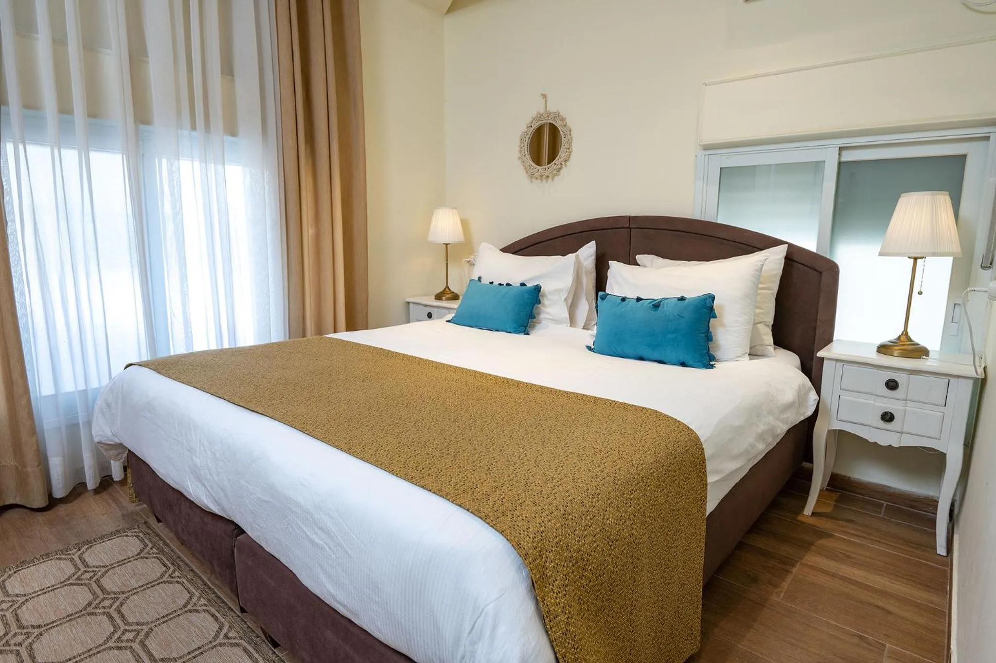 Bed in Mike's House Jerusalem