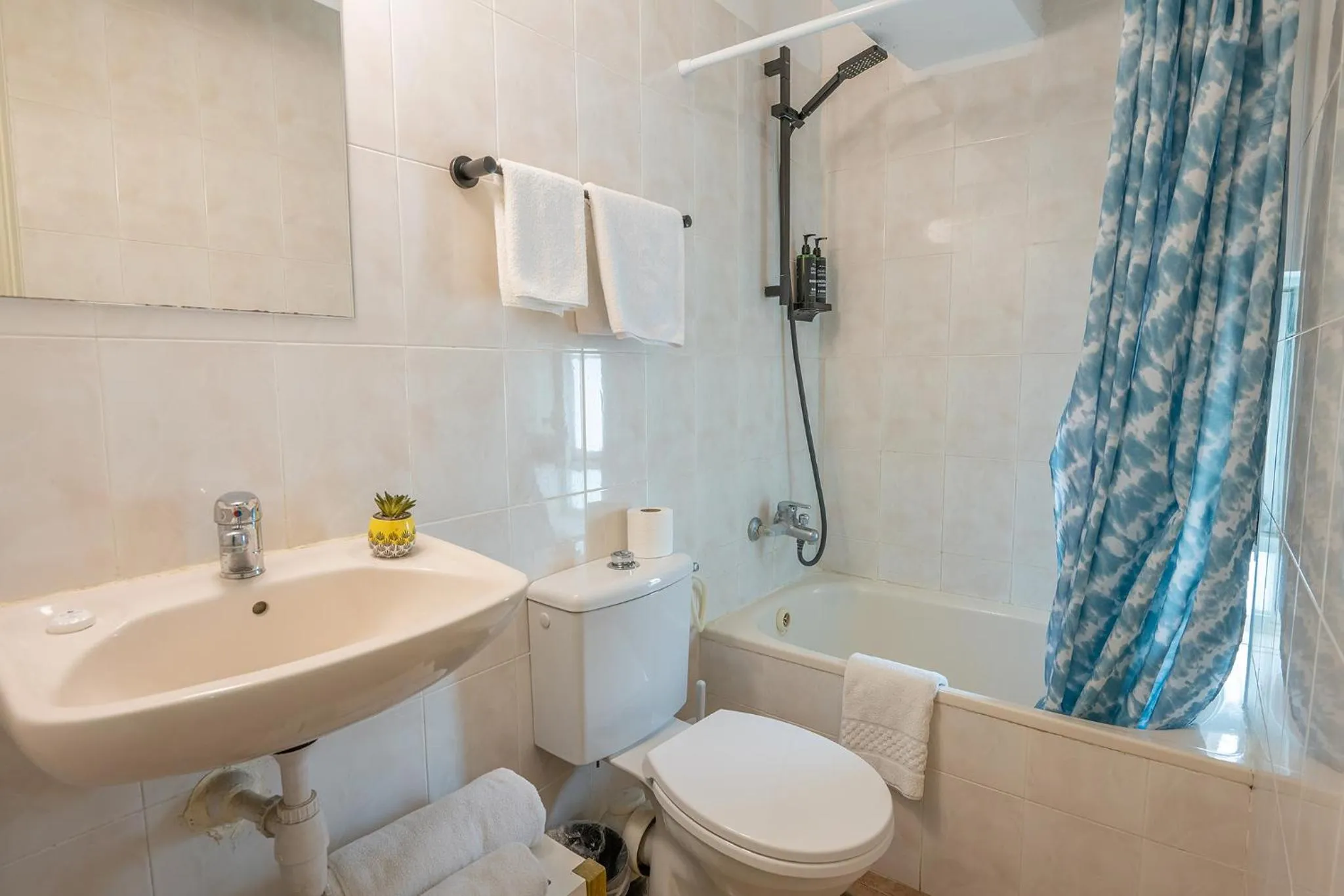 Shower in Mike's House Jerusalem