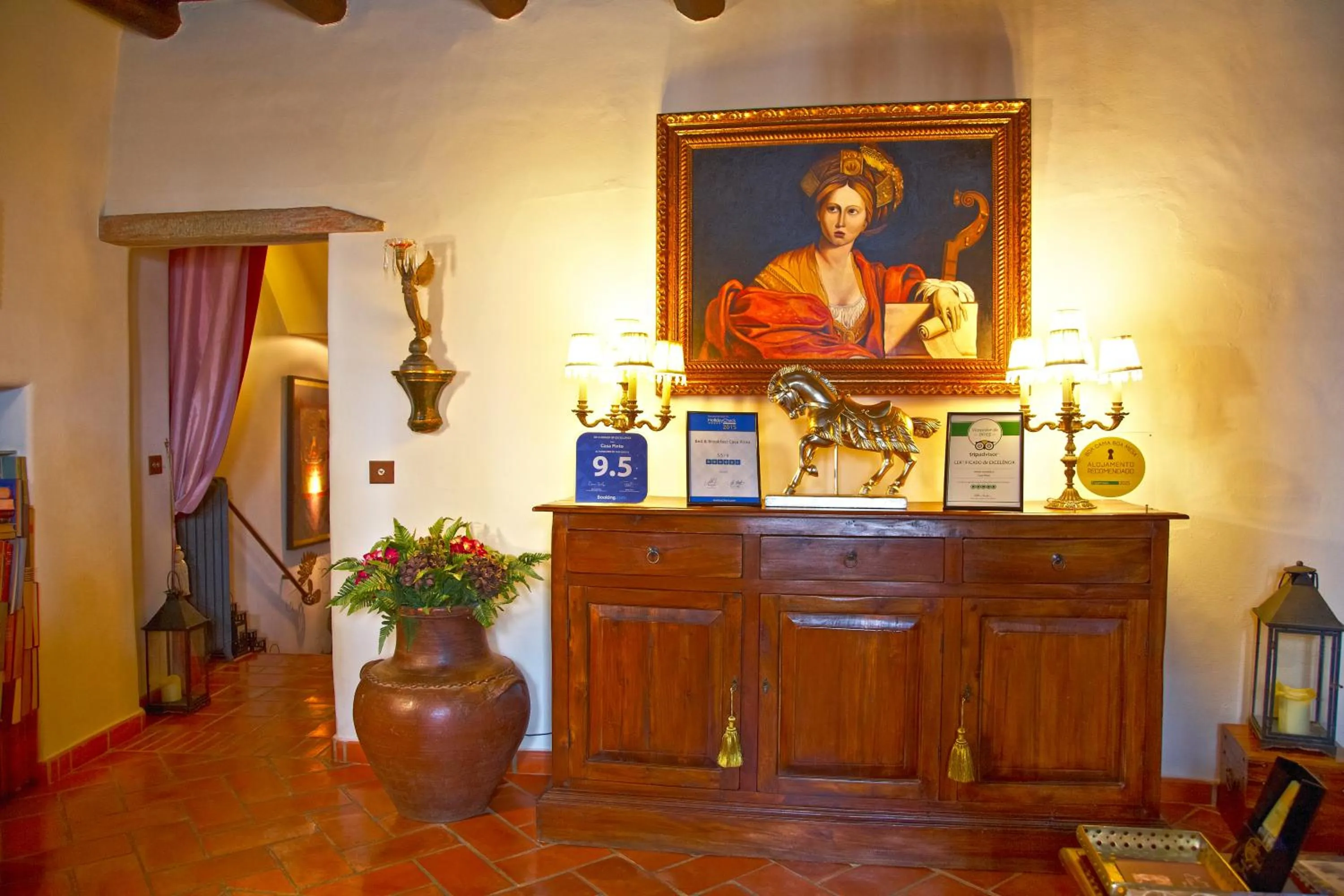 Lobby or reception in Casa Pinto