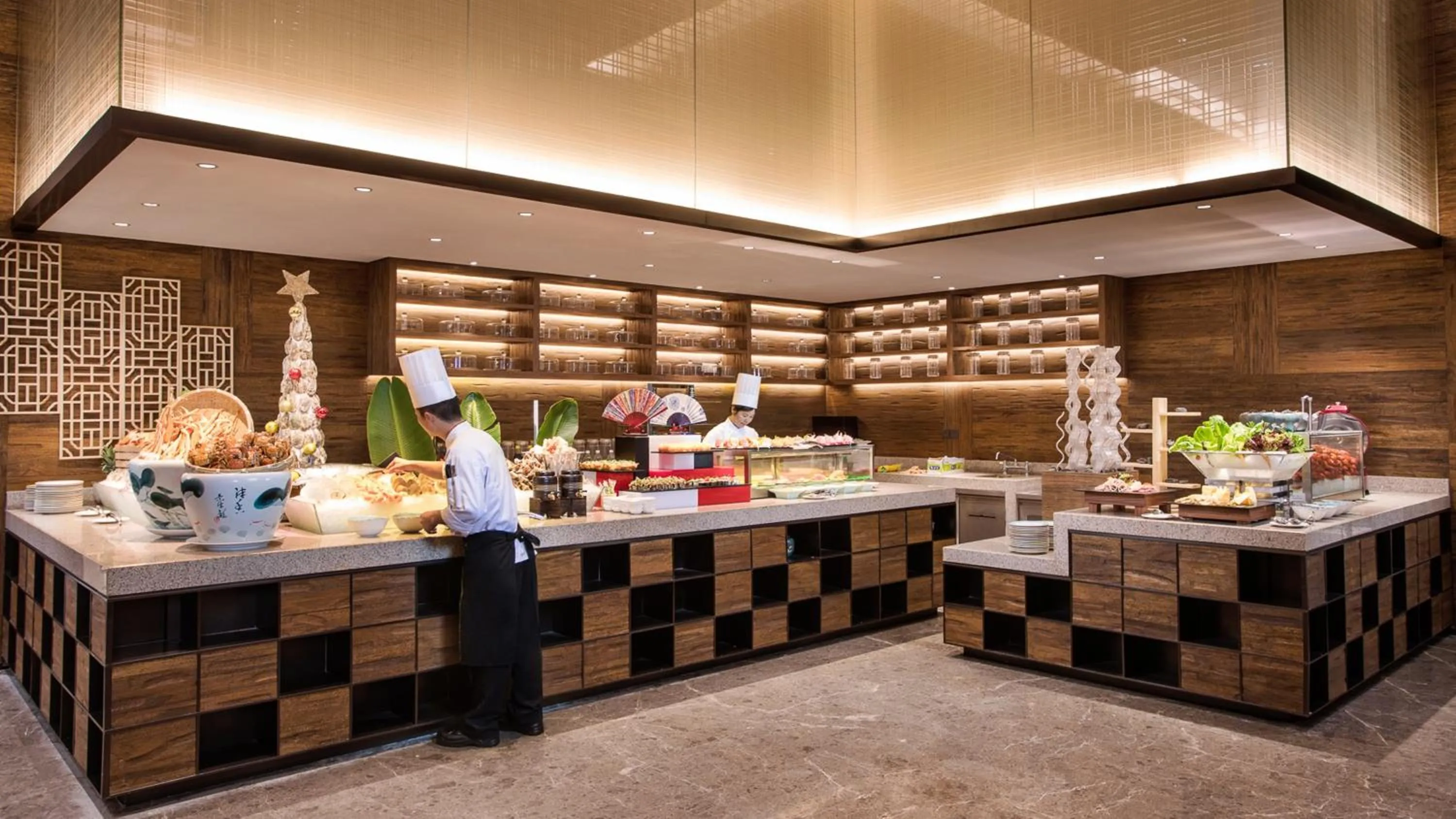 Restaurant/places to eat in HUALUXE Xiamen Haicang Habour View