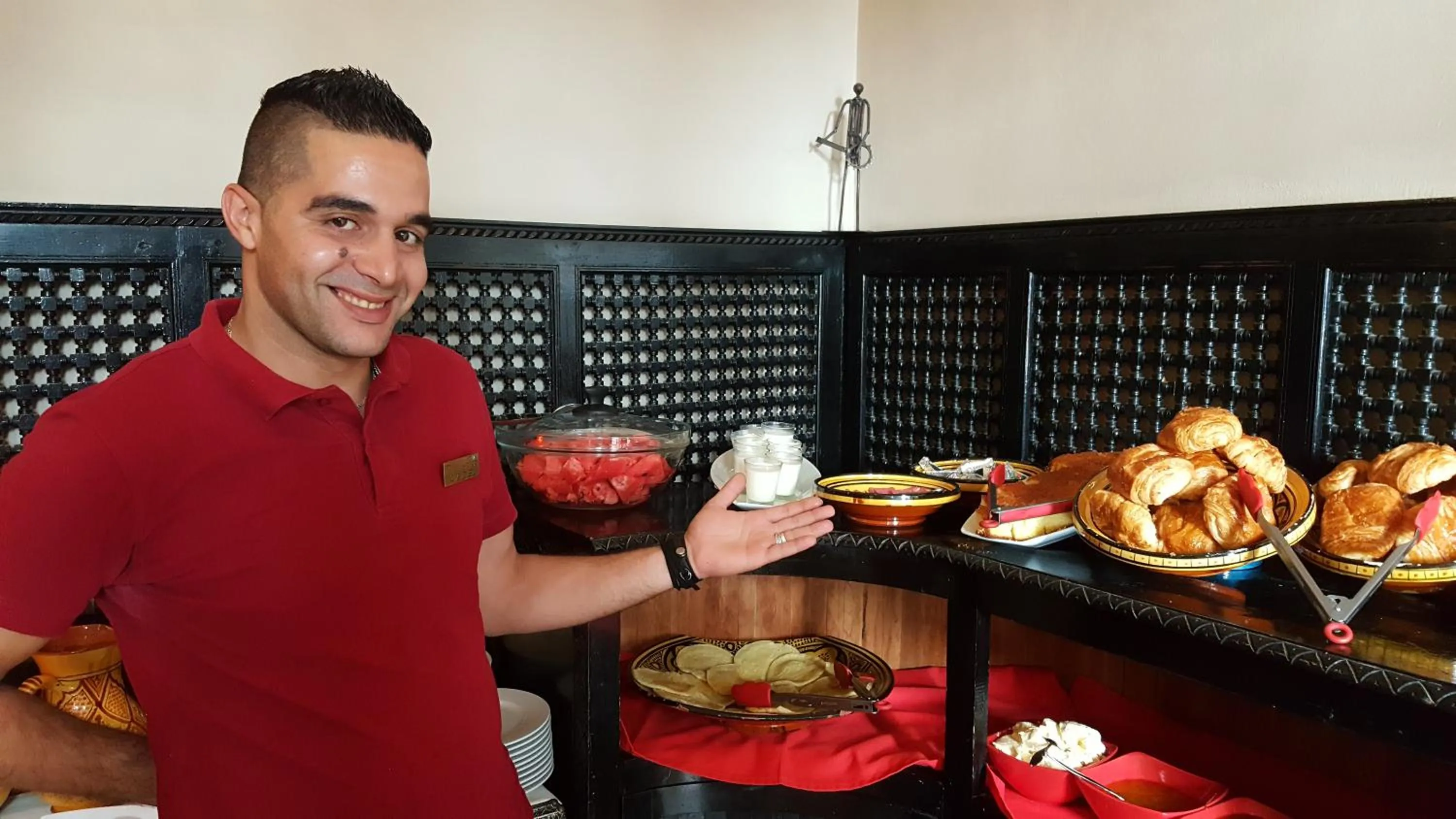 Buffet breakfast in Riad Africa - Marrakech Medina Maison d'Hote