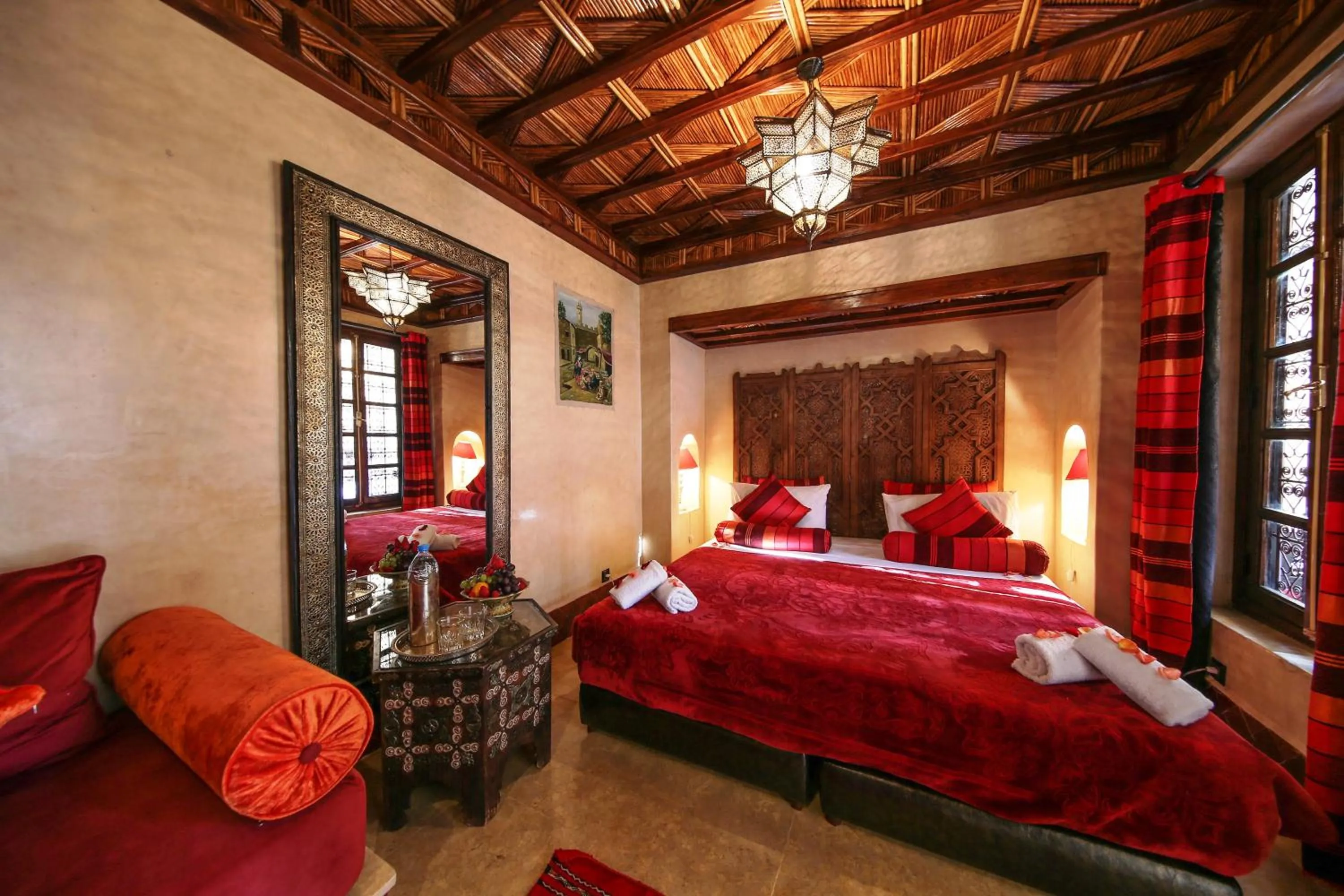 Bedroom in Riad Africa - Marrakech Medina Maison d'Hote