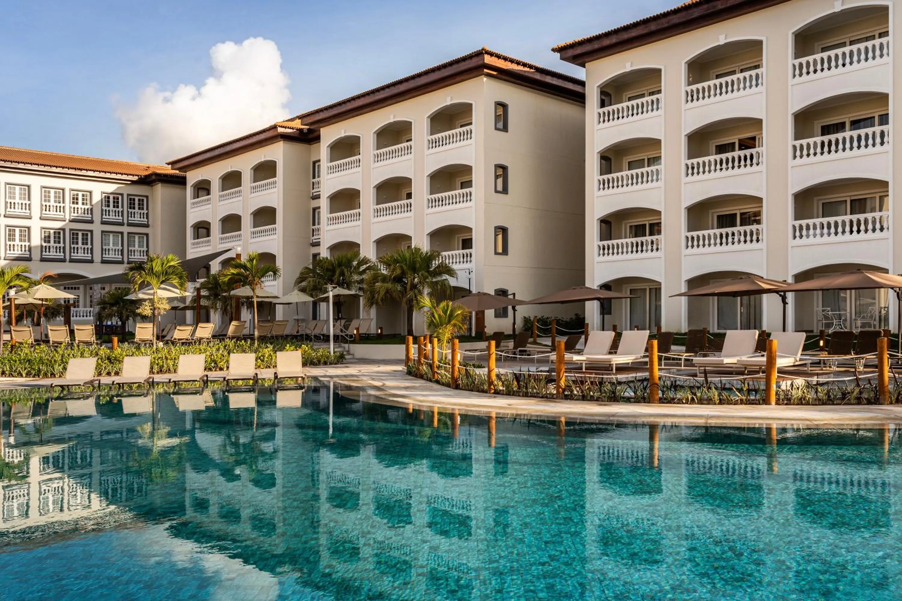 Pool view in Sauipe Sol Grand Premium All Inclusive