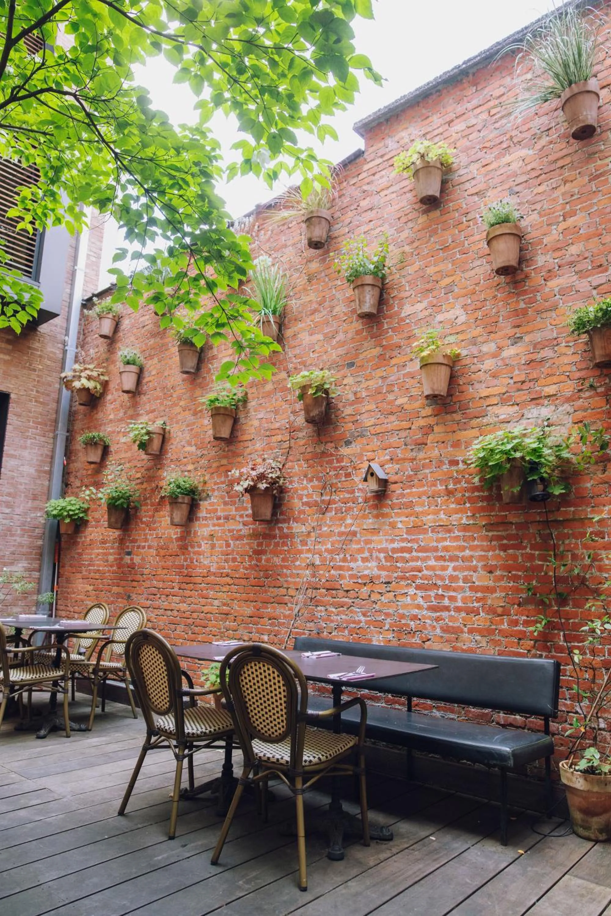 Restaurant/places to eat in Latroupe Hotel Jardin Secret