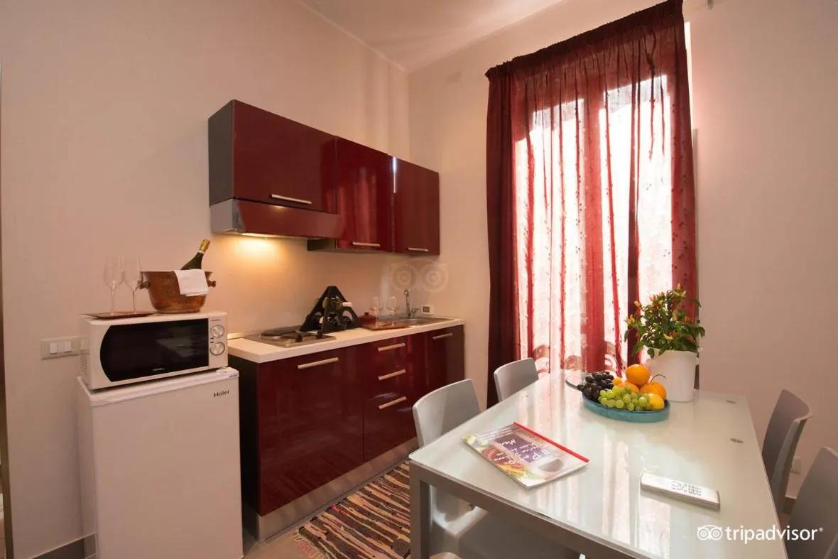 Dining area in Palazzo Dei Corsari