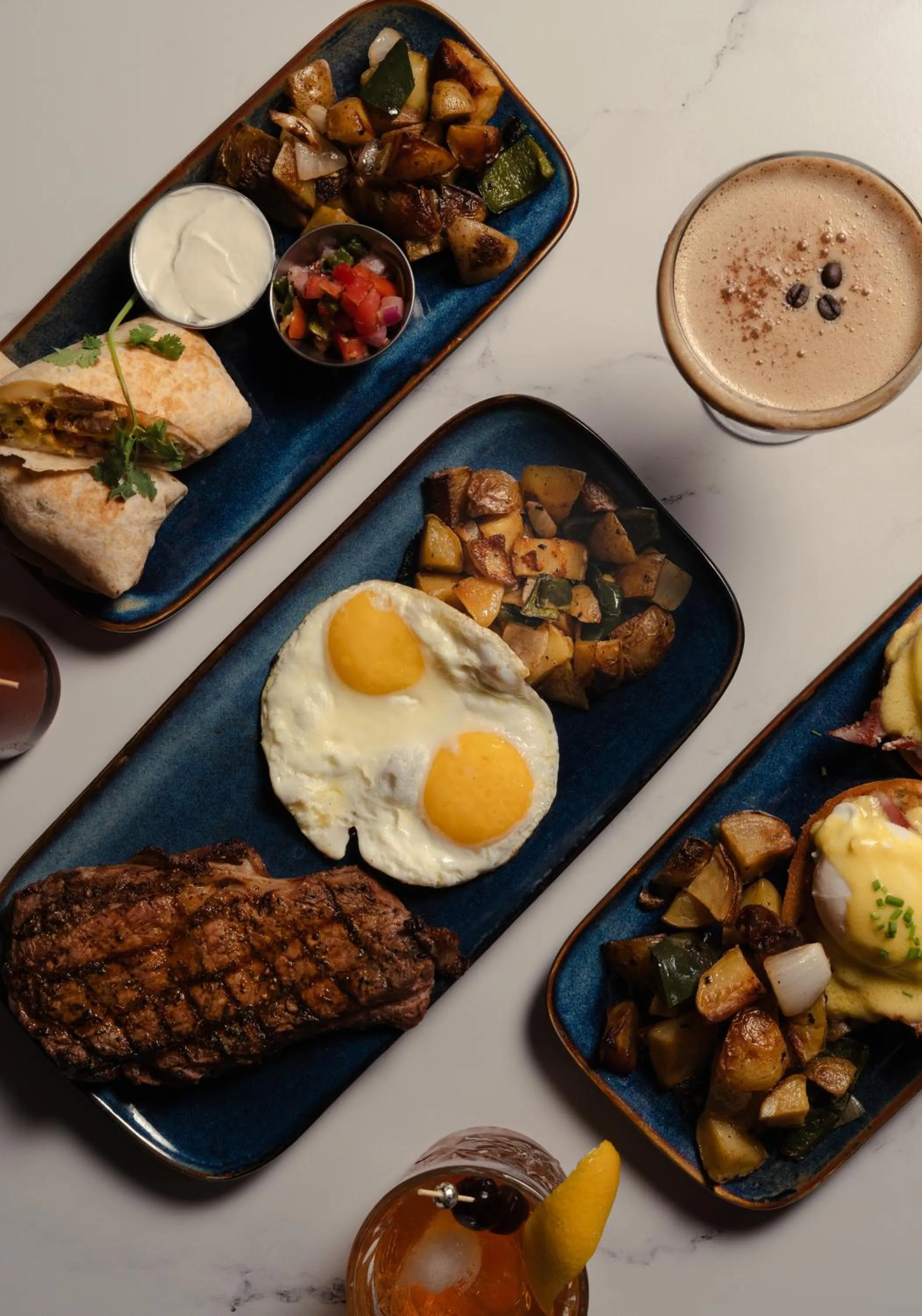 Food and drinks in The Delaney Hotel