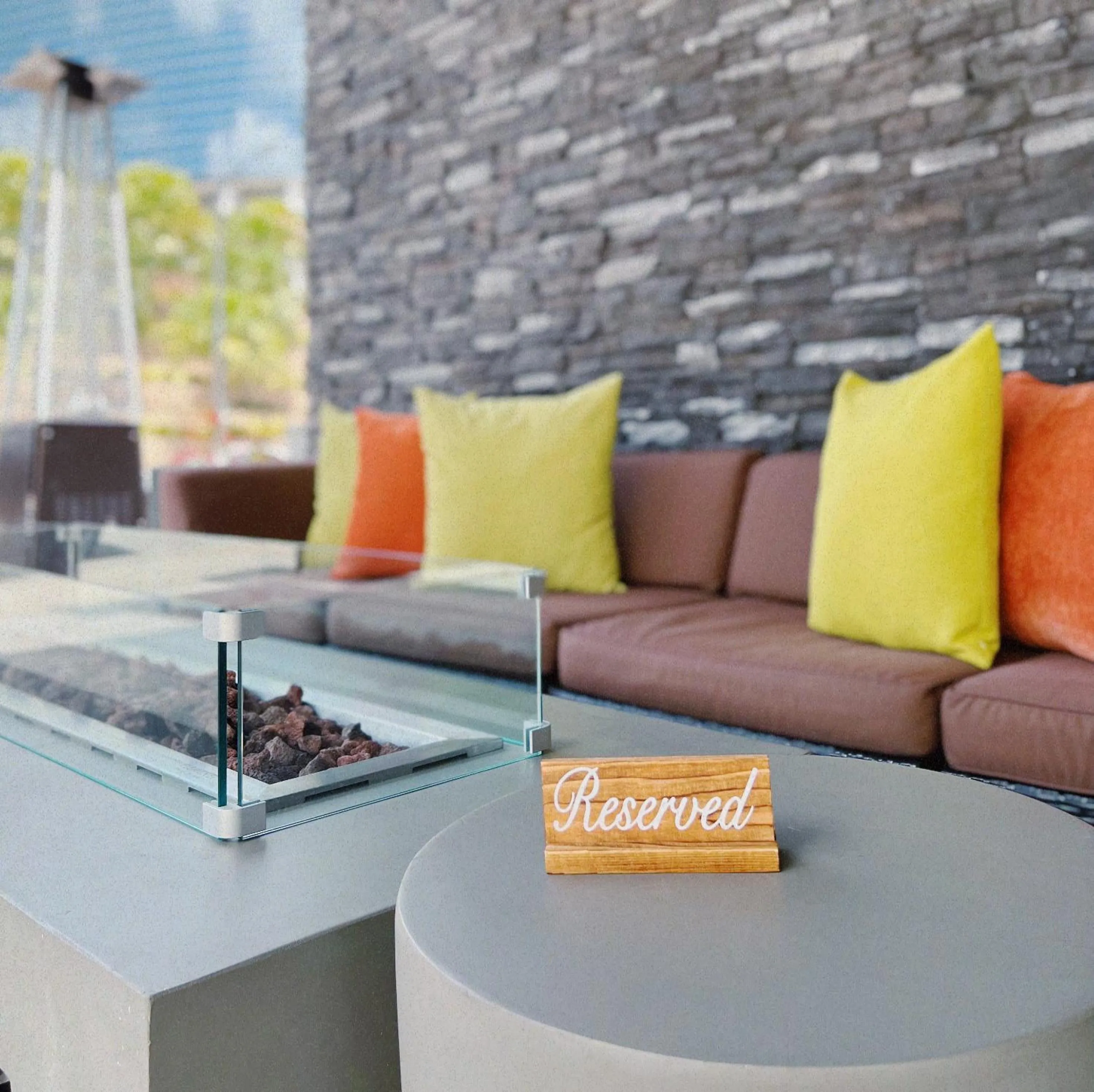 Patio in The Delaney Hotel