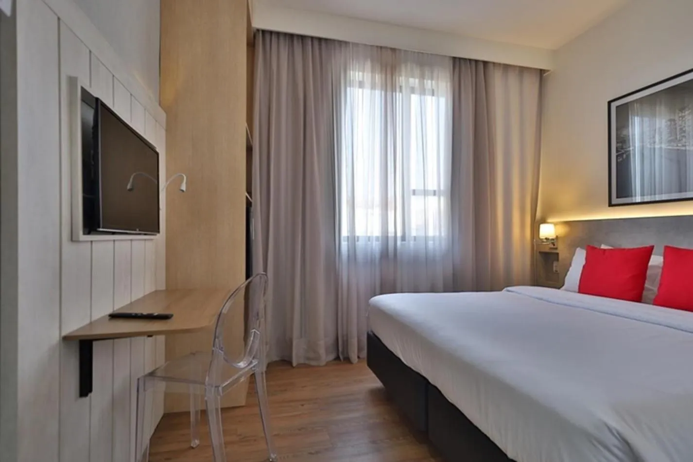 Bedroom, Bed in Ramada Encore Sao Paulo Tiradentes Centro