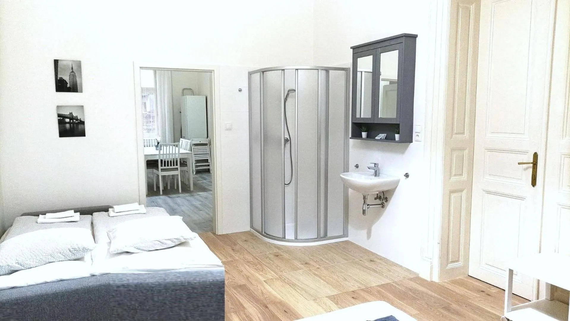 Bed in Aparthotel Wenceslas