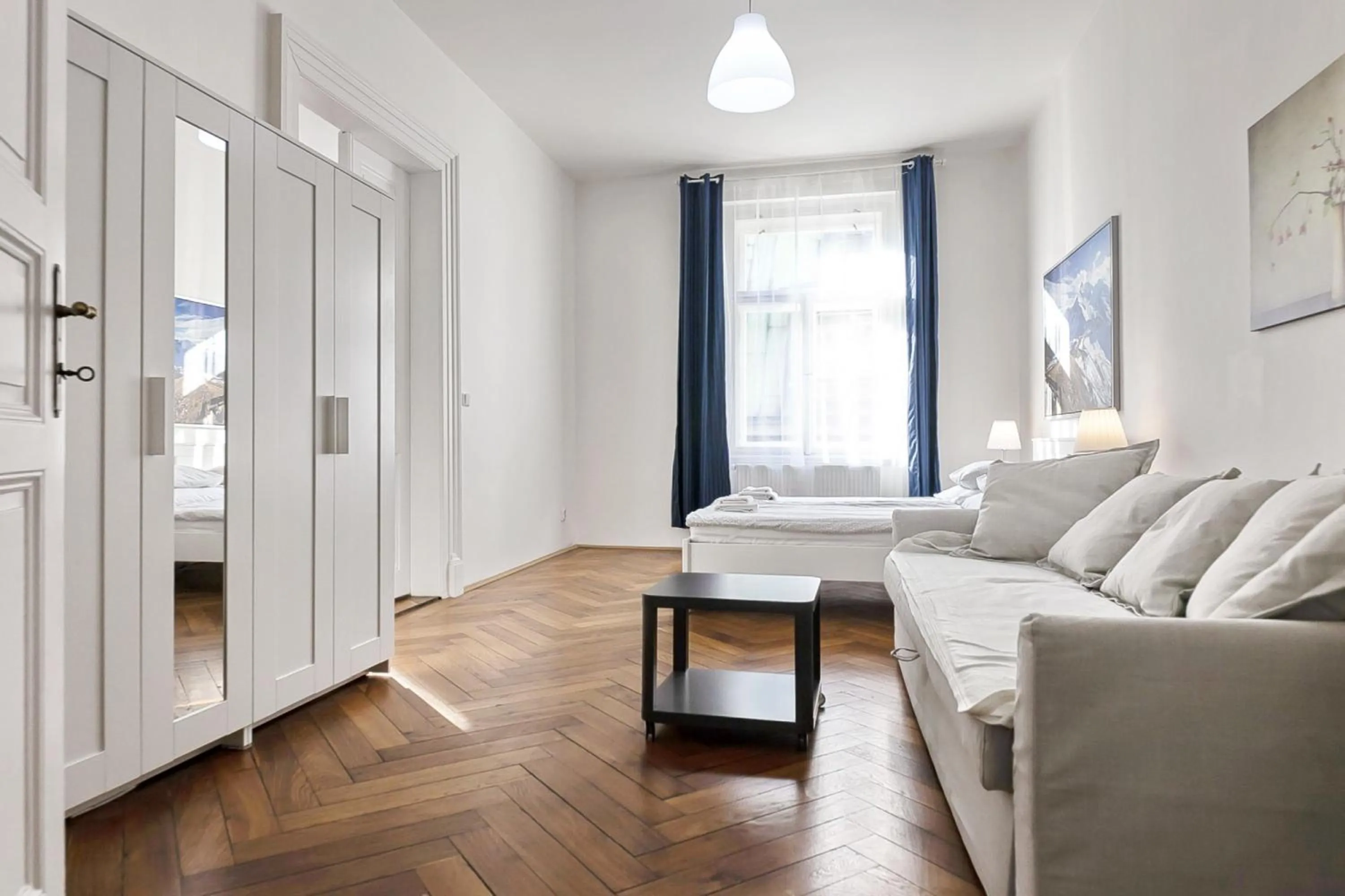 Bed in Aparthotel Wenceslas