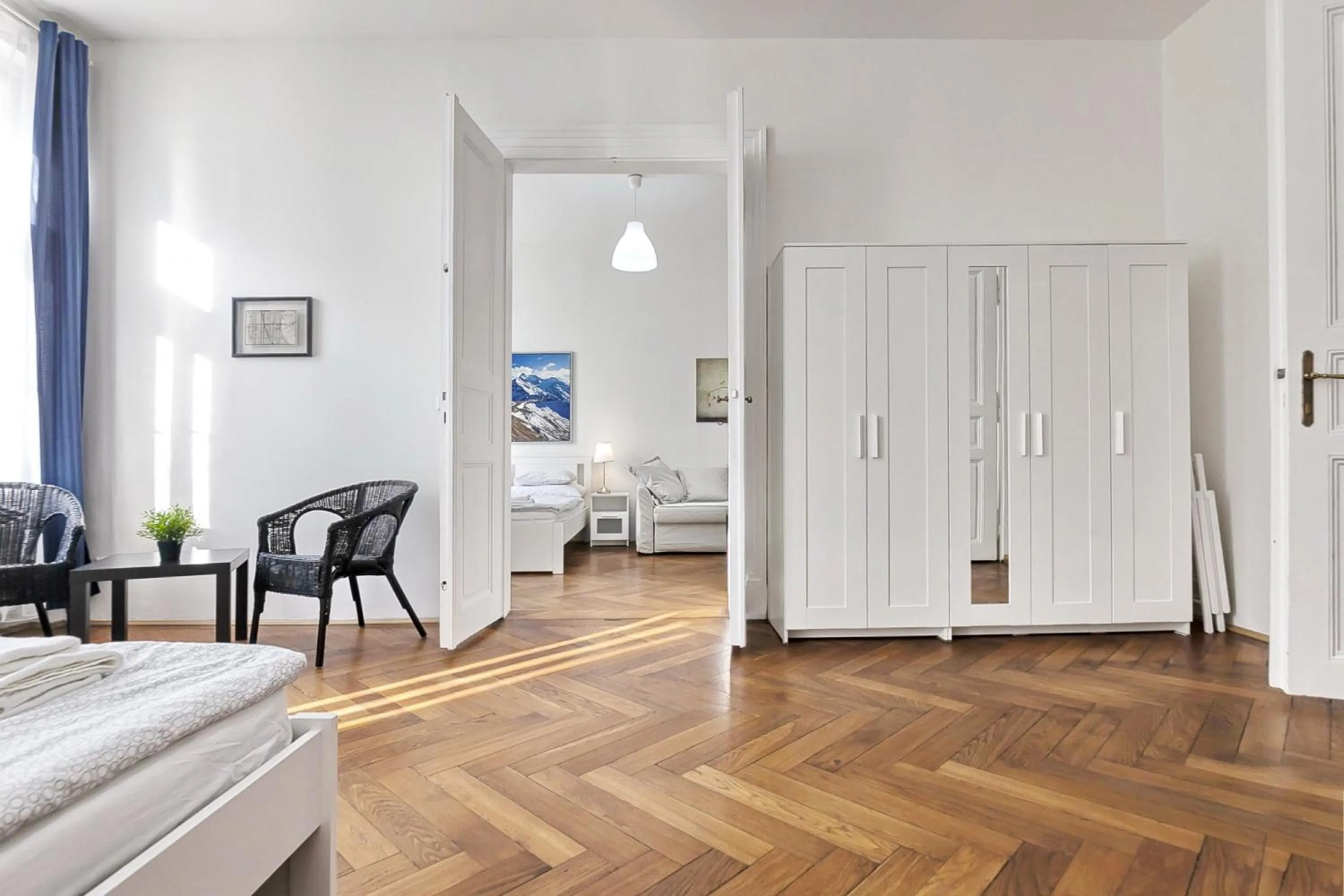 Bed in Aparthotel Wenceslas