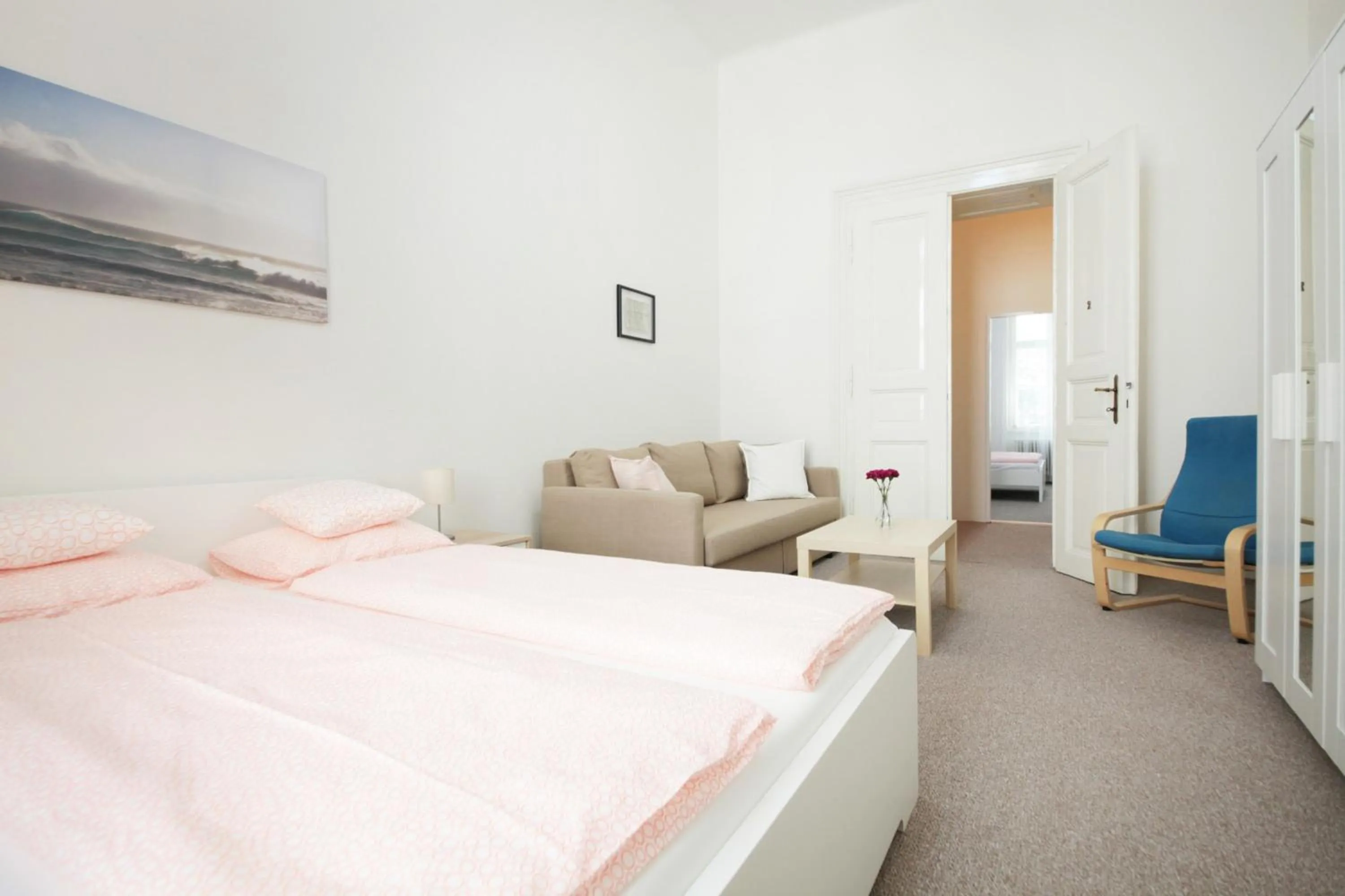 Bed in Aparthotel Wenceslas