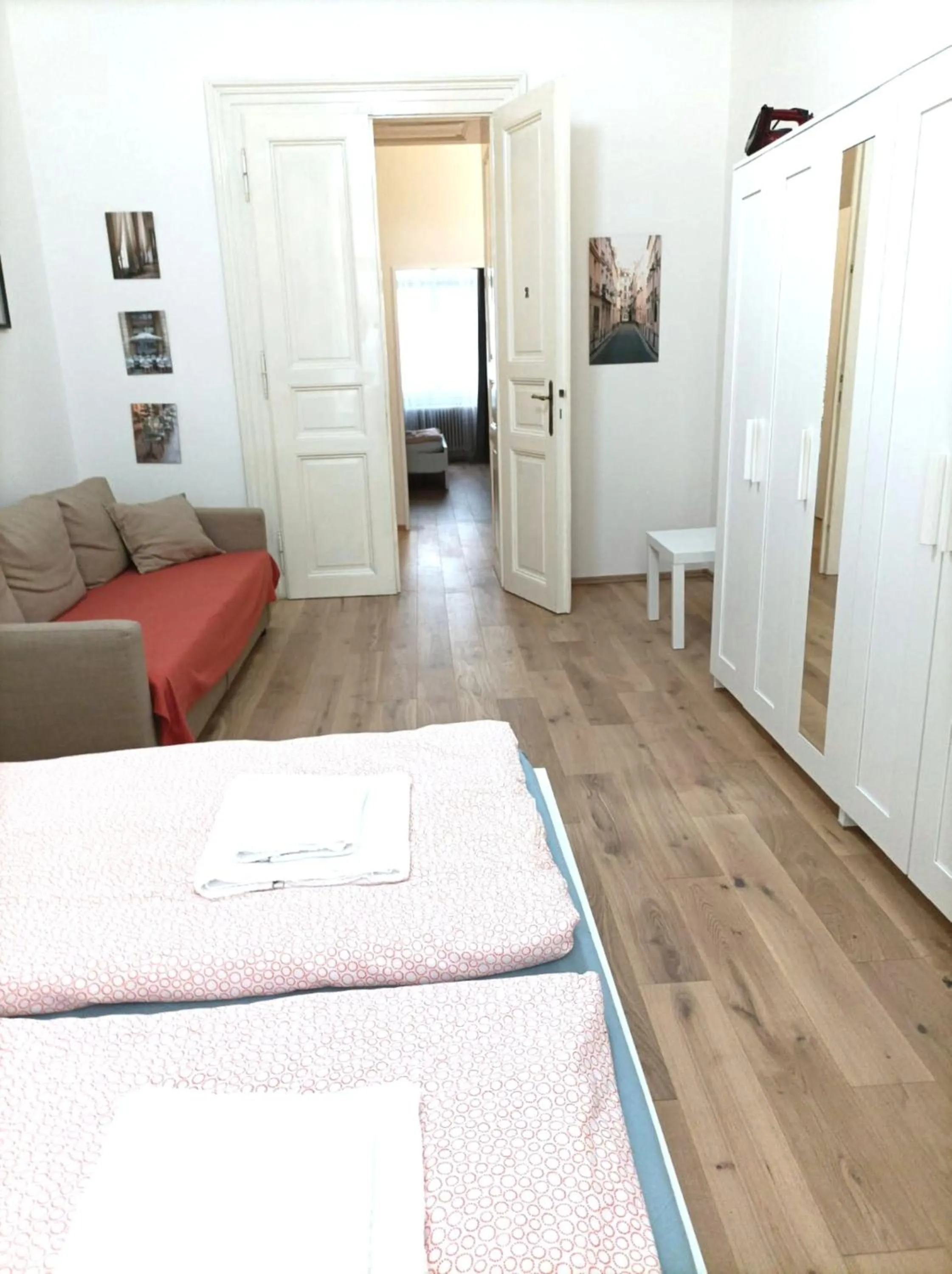 Bed in Aparthotel Wenceslas