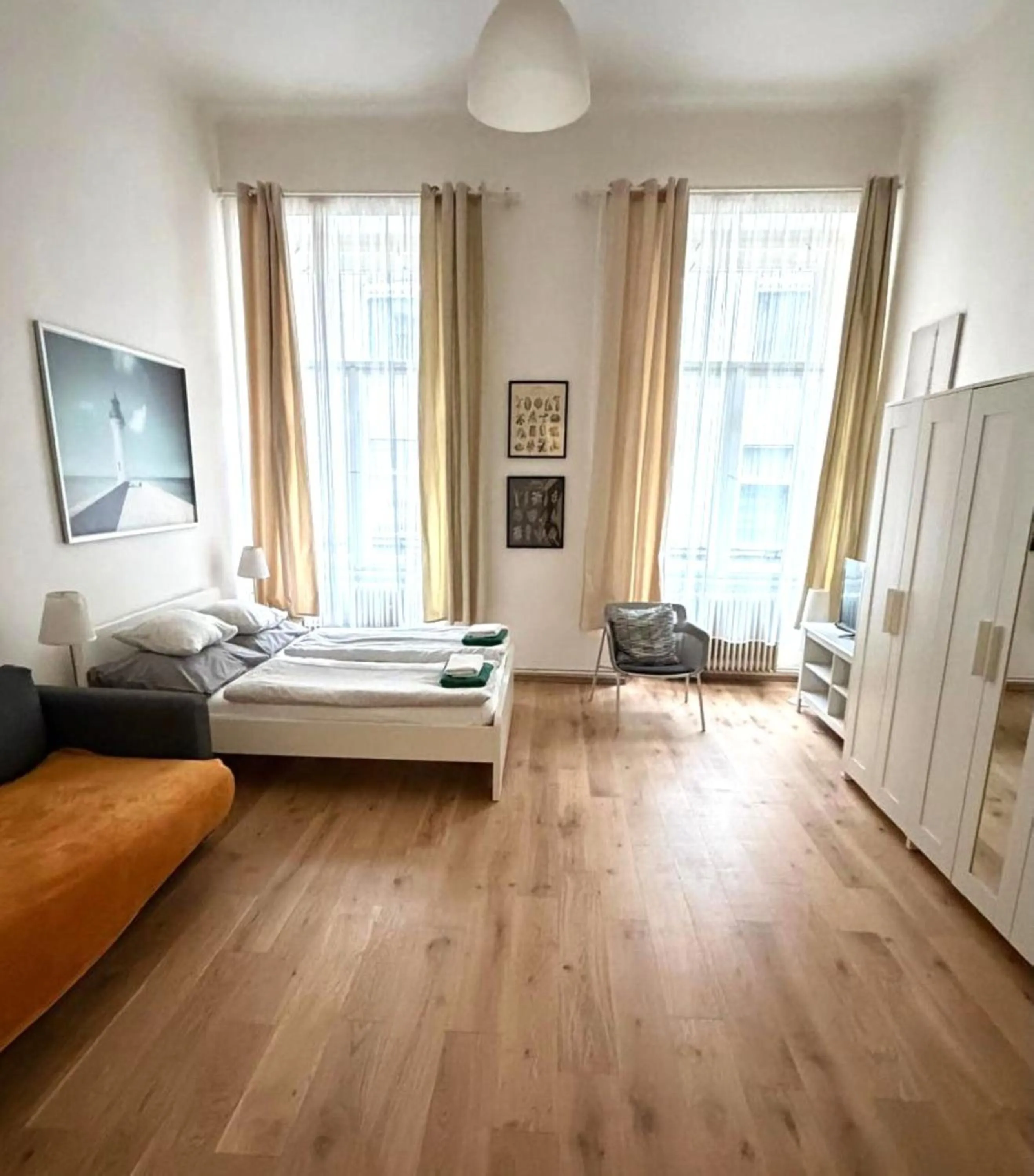 Bed in Aparthotel Wenceslas