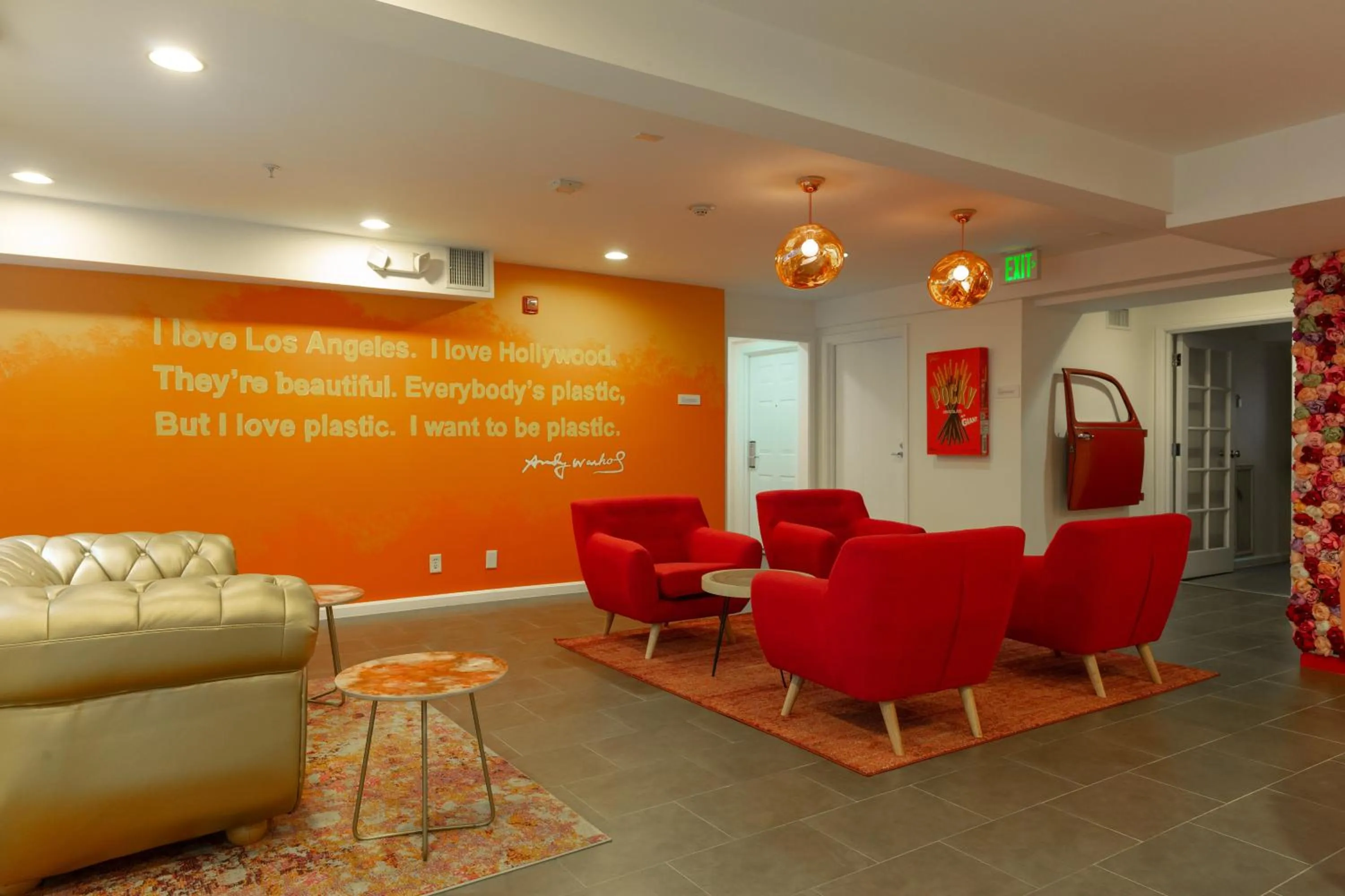 Lobby or reception in Shelter Hotel Los Angeles