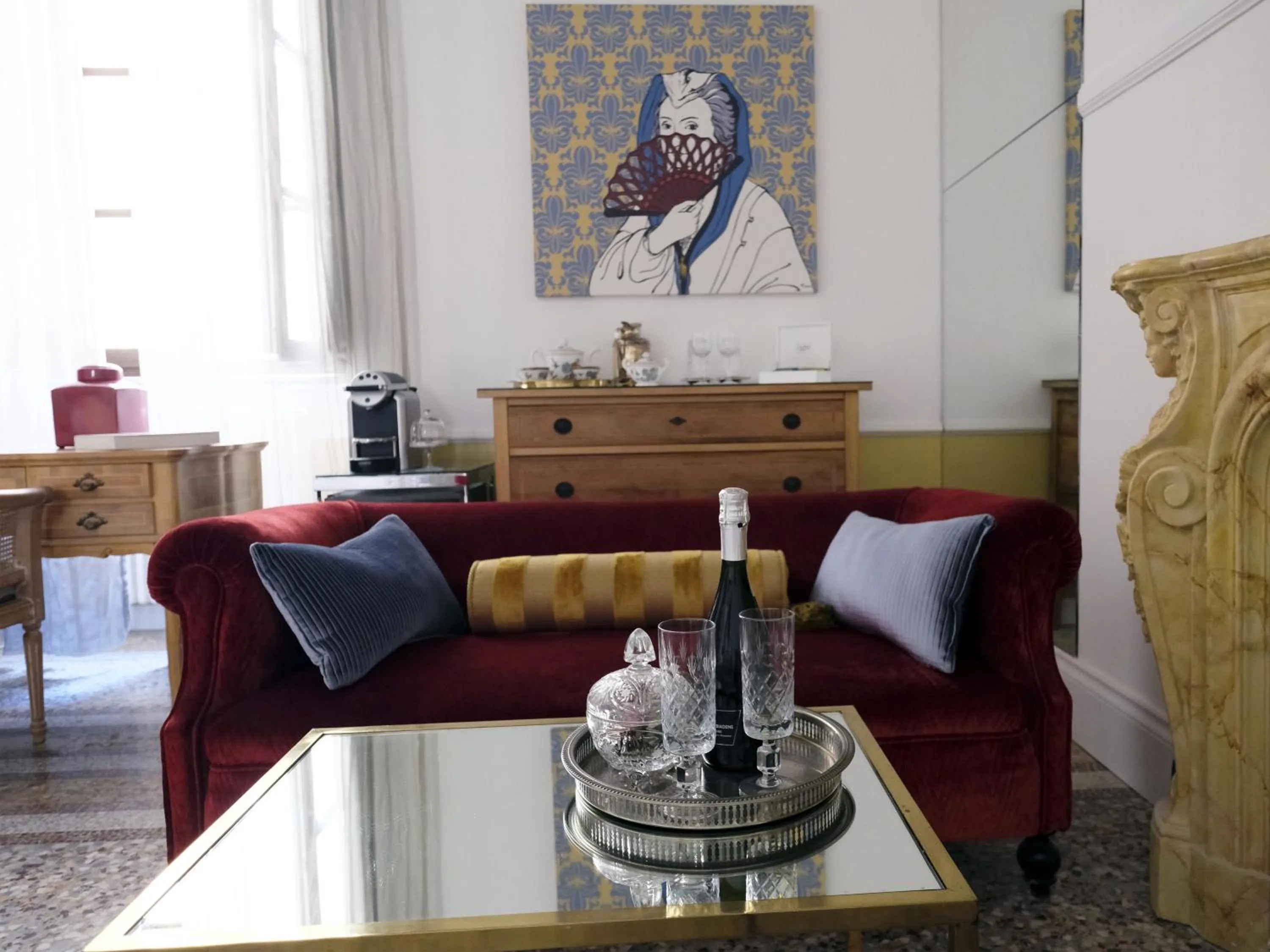 Seating area in Nobildonne Relais