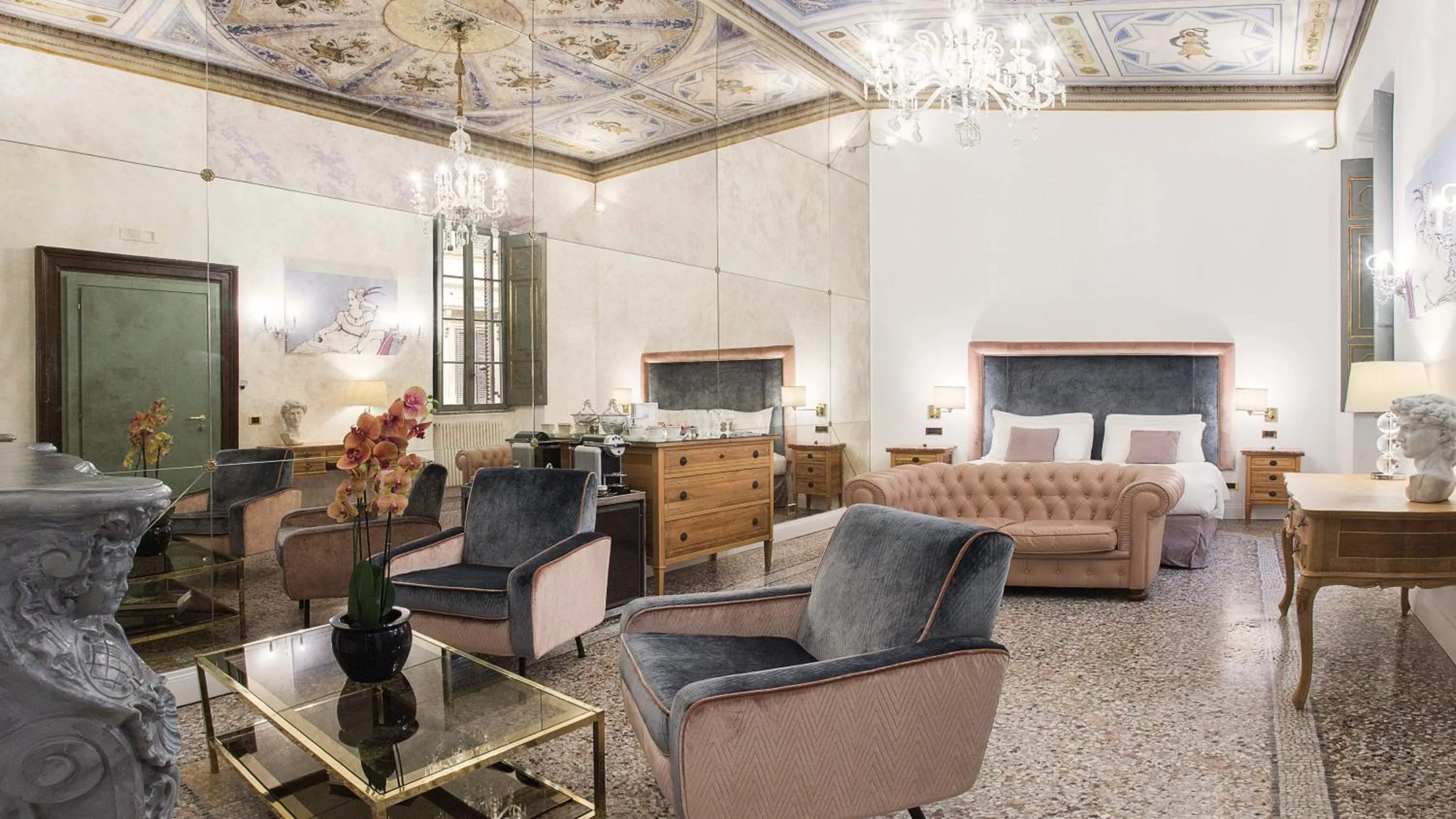 Bedroom in Nobildonne Relais