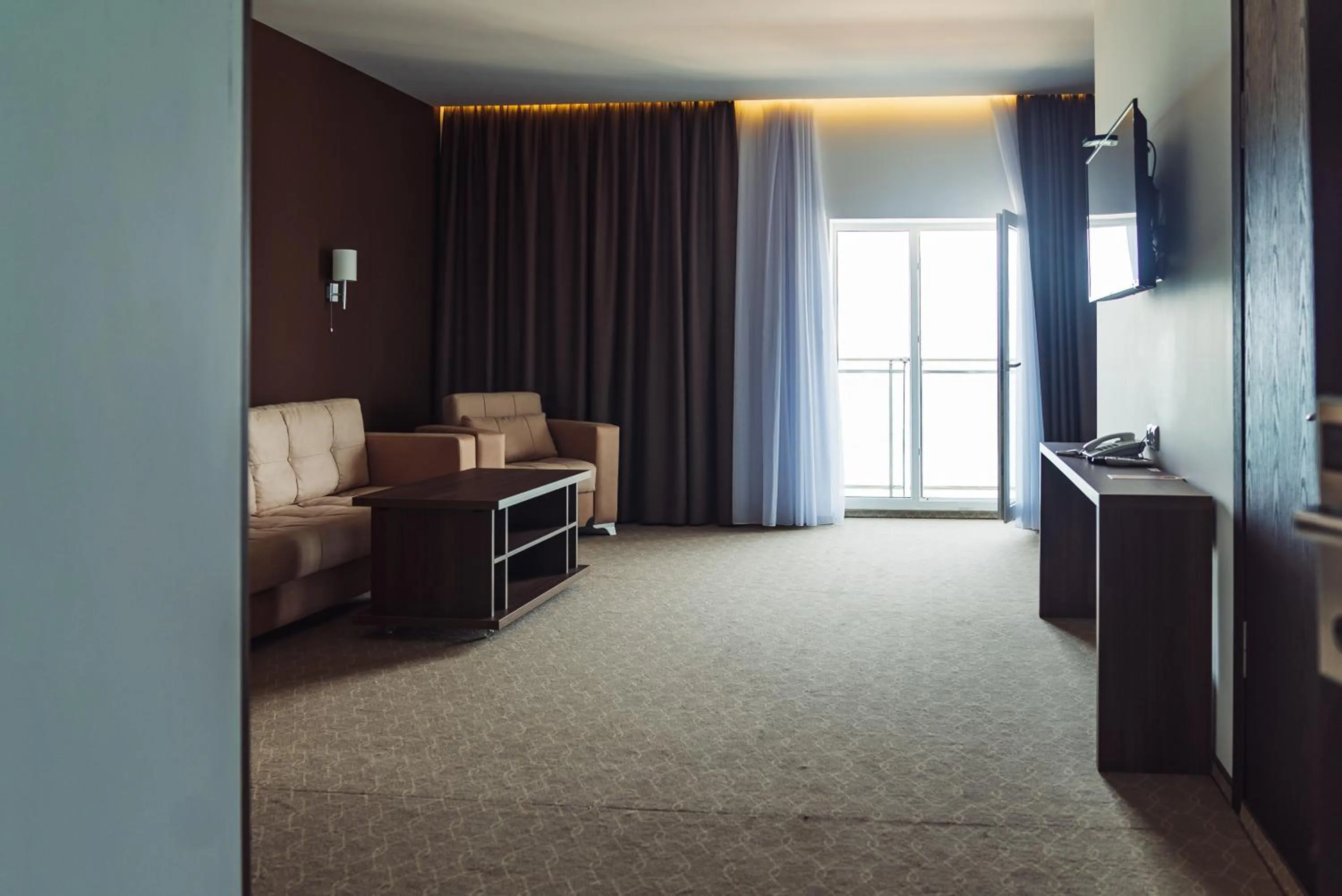 Living room in Sky Inn Batumi