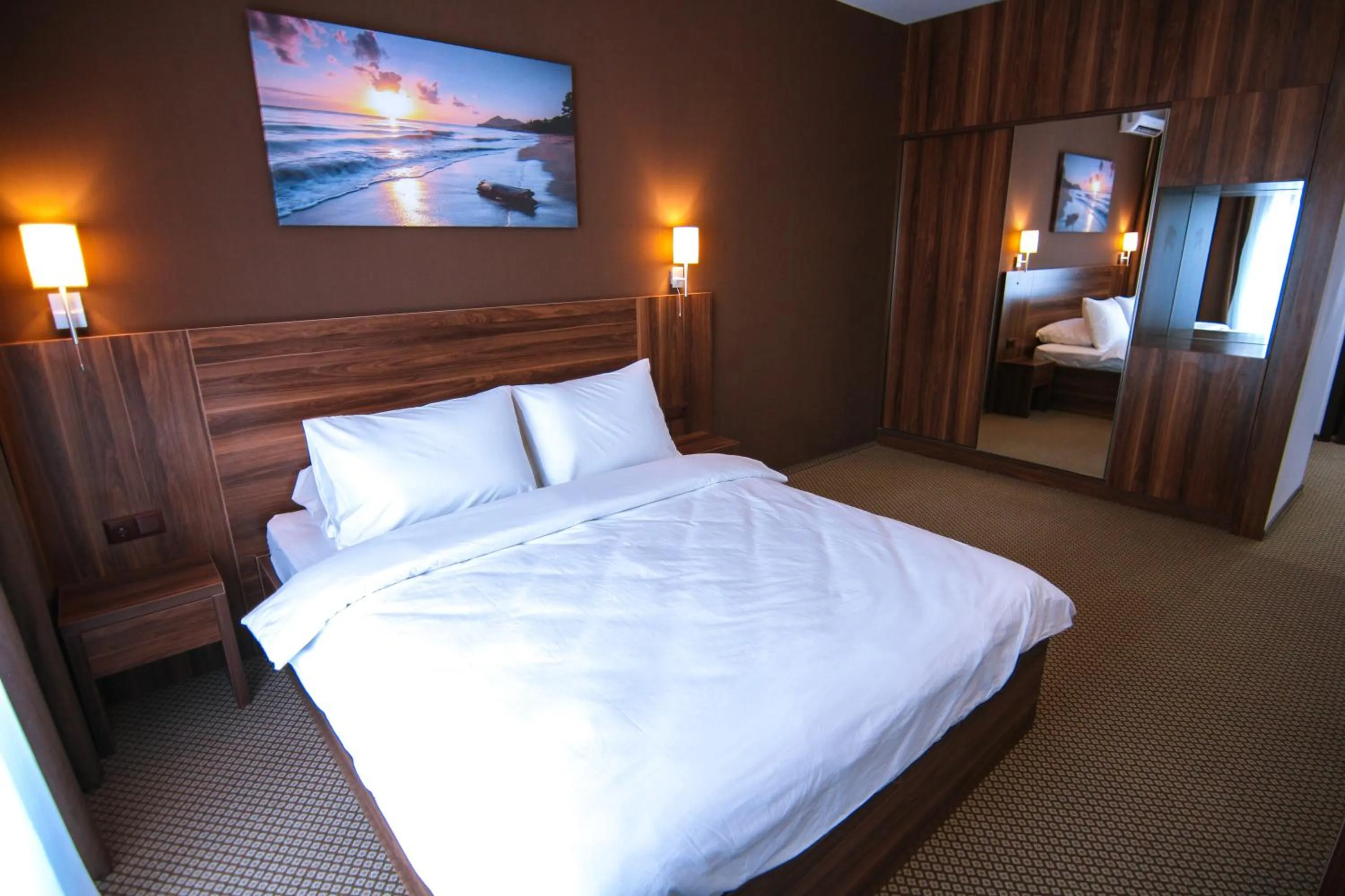 Bedroom, Bed in Sky Inn Batumi