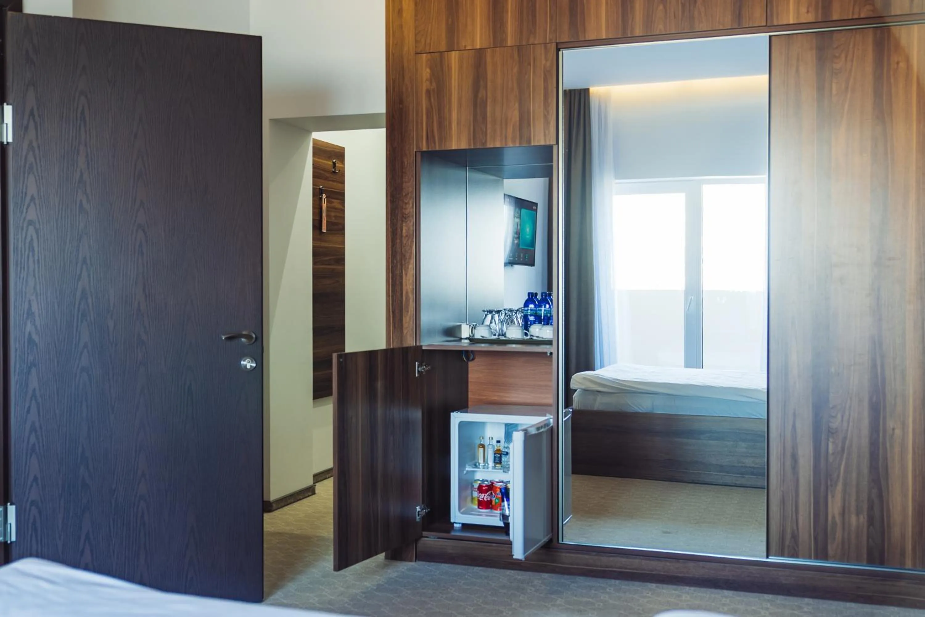 Coffee/tea facilities, Bed in Sky Inn Batumi