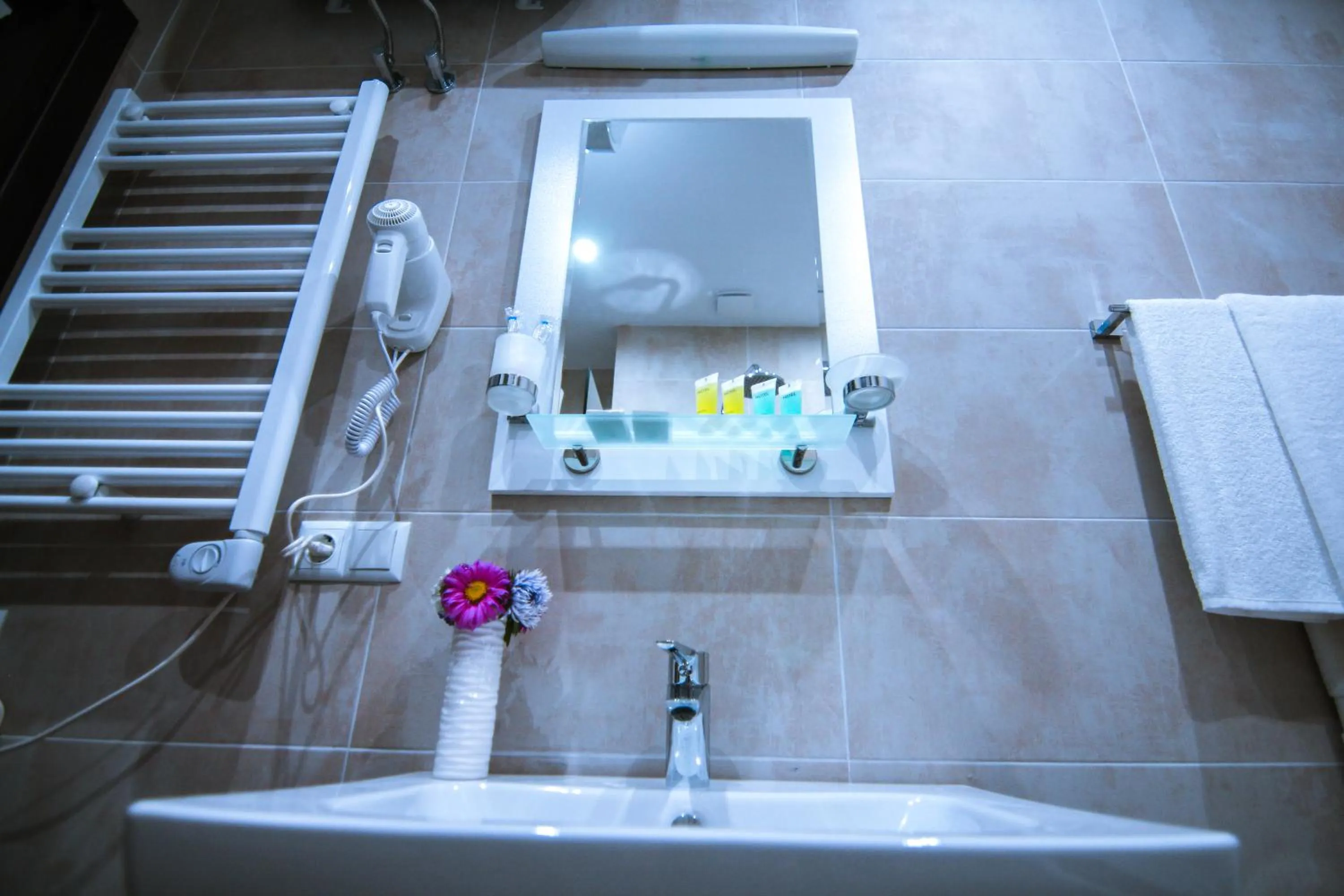 Shower in Sky Inn Batumi