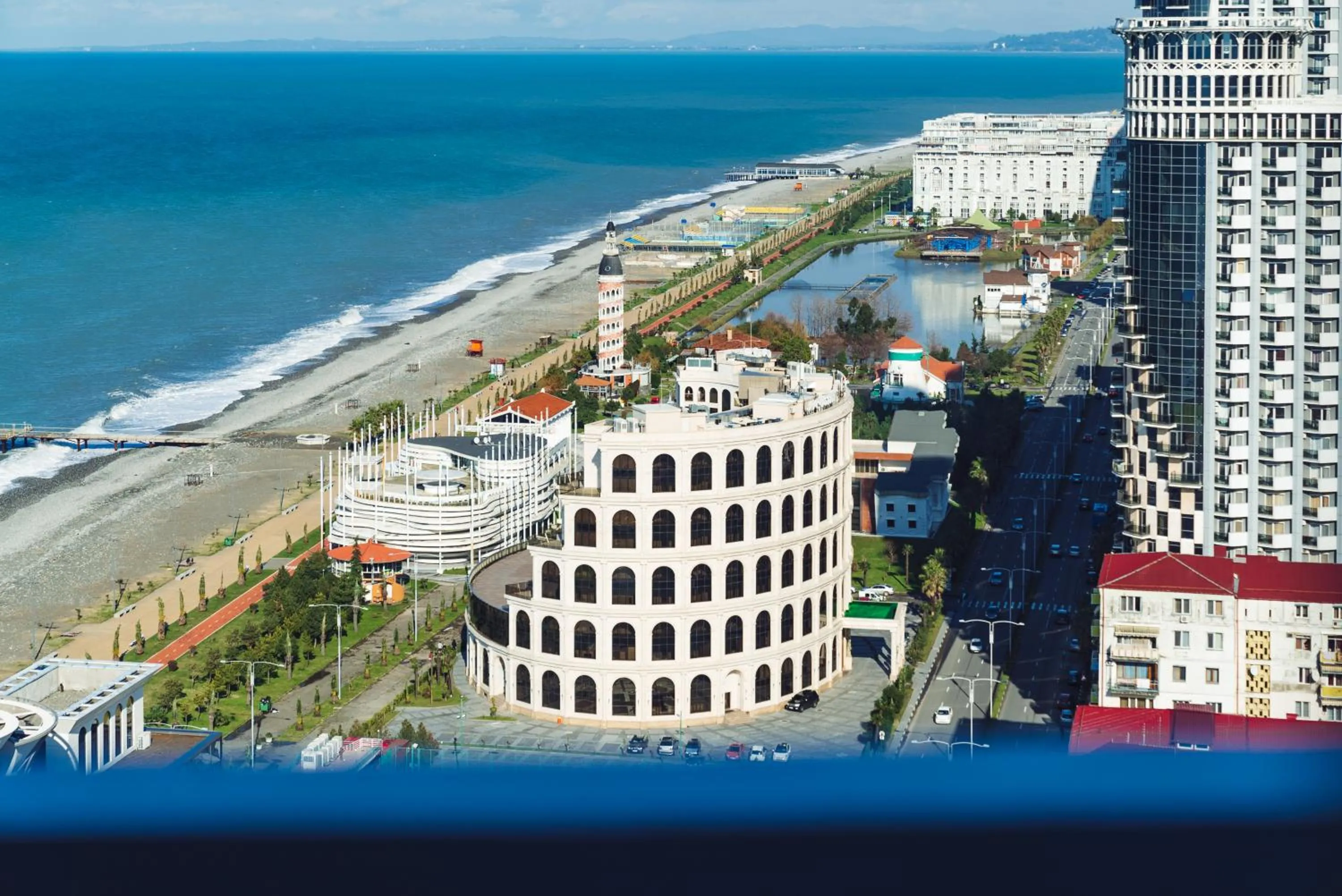 Sea view in Sky Inn Batumi