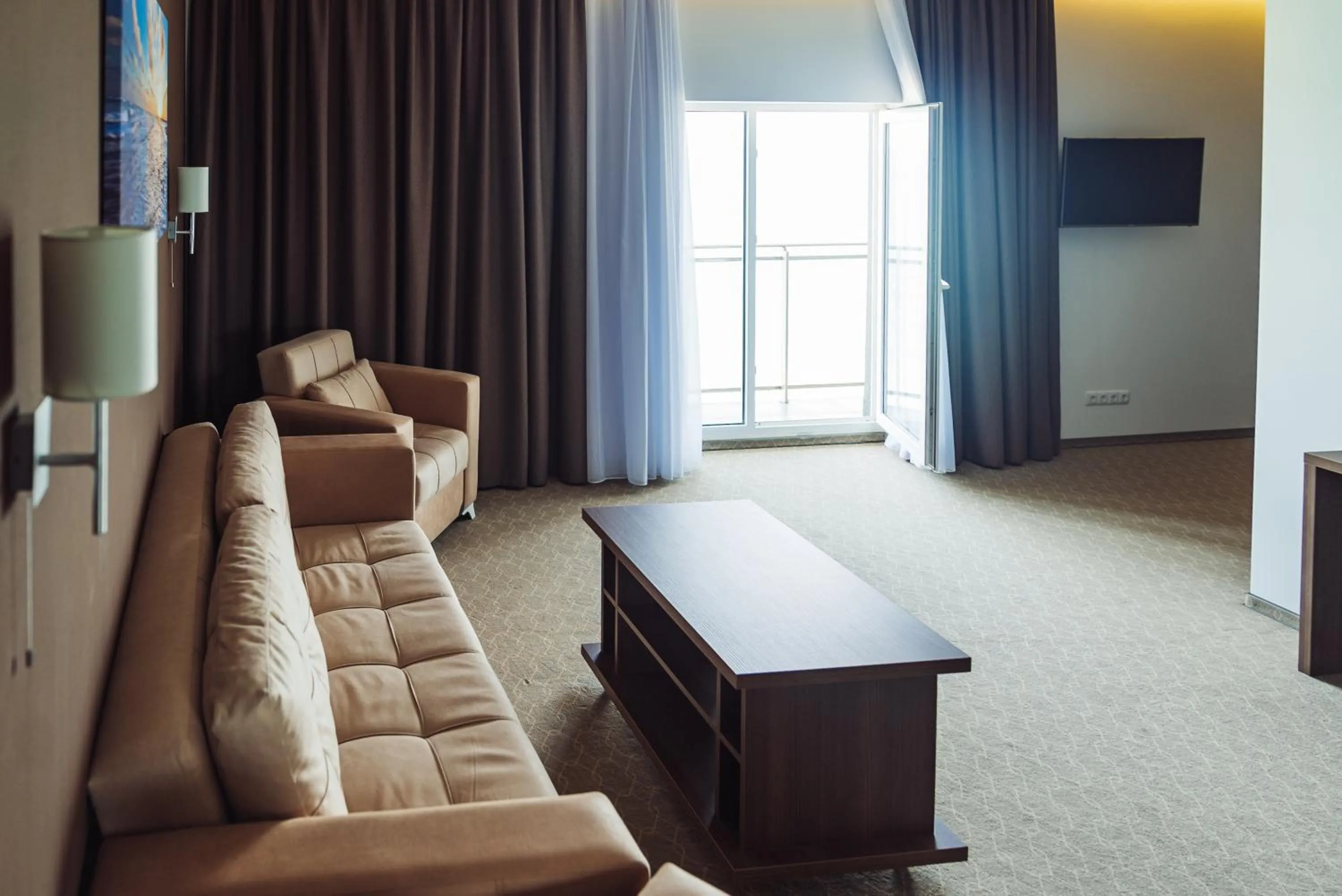 Living room in Sky Inn Batumi