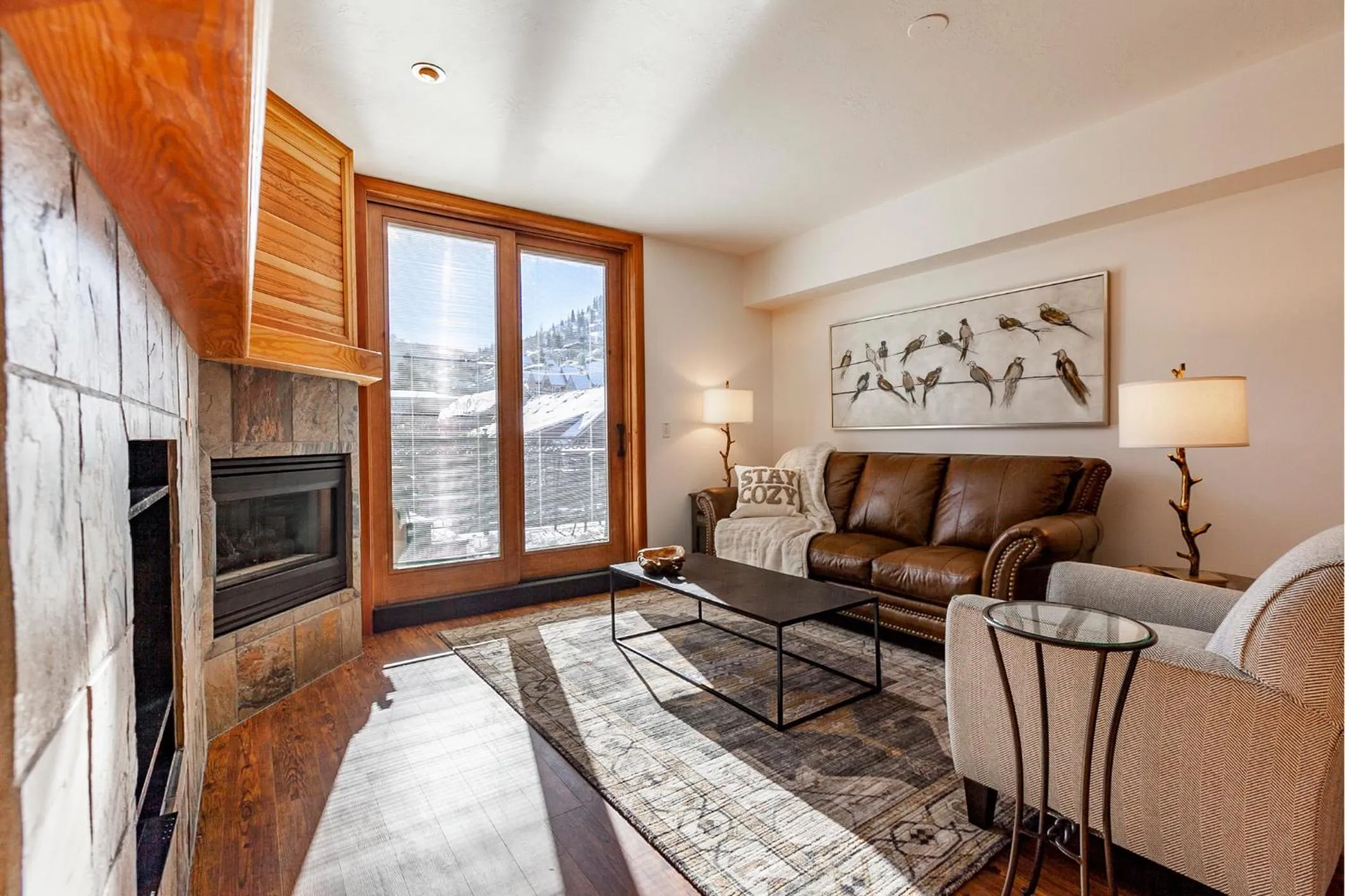 Living room in The Caledonian by All Seasons Resort Lodging