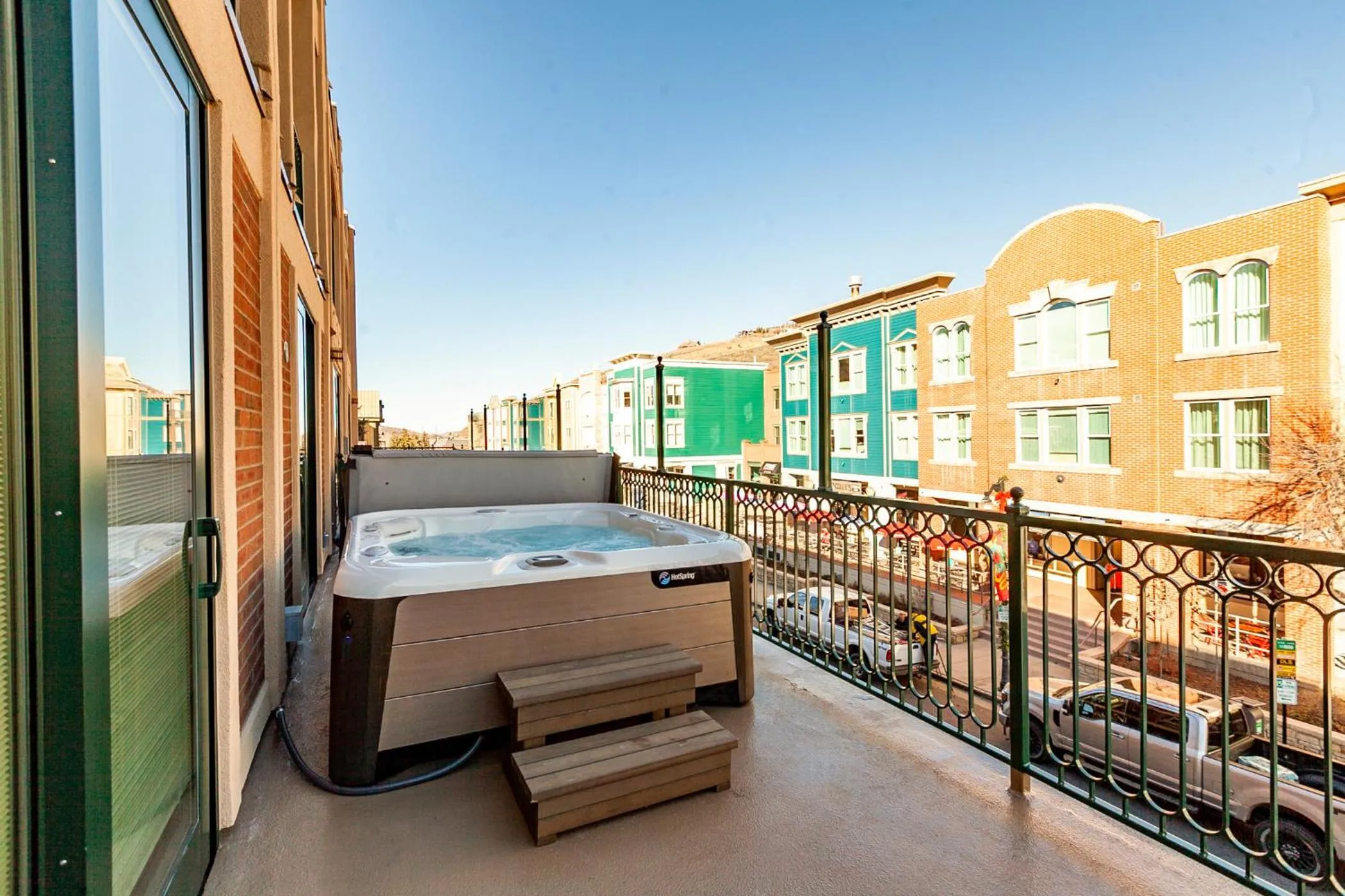 Hot Tub in The Caledonian by All Seasons Resort Lodging