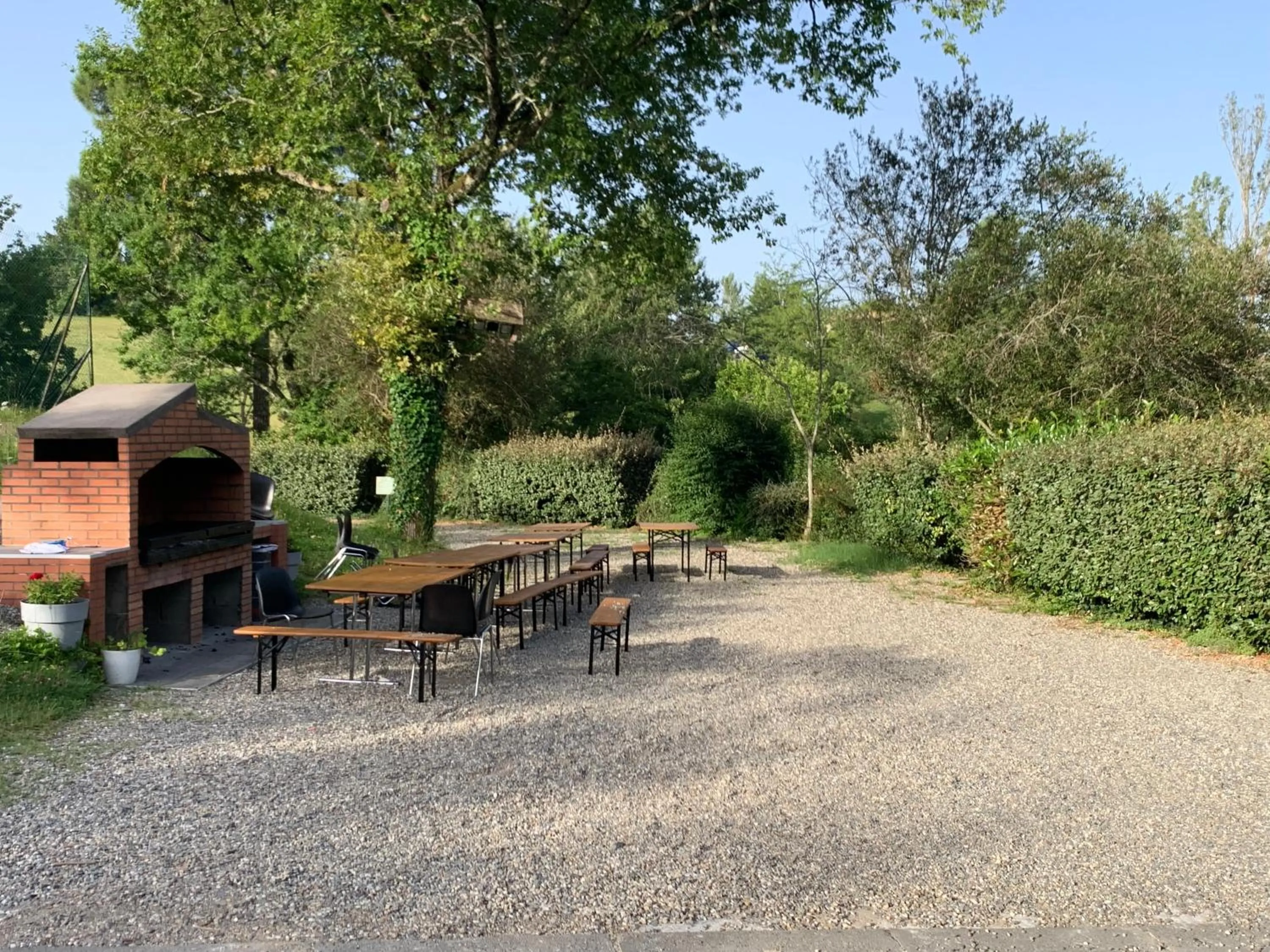 BBQ facilities in Terres de France - Les Hameaux des Lacs