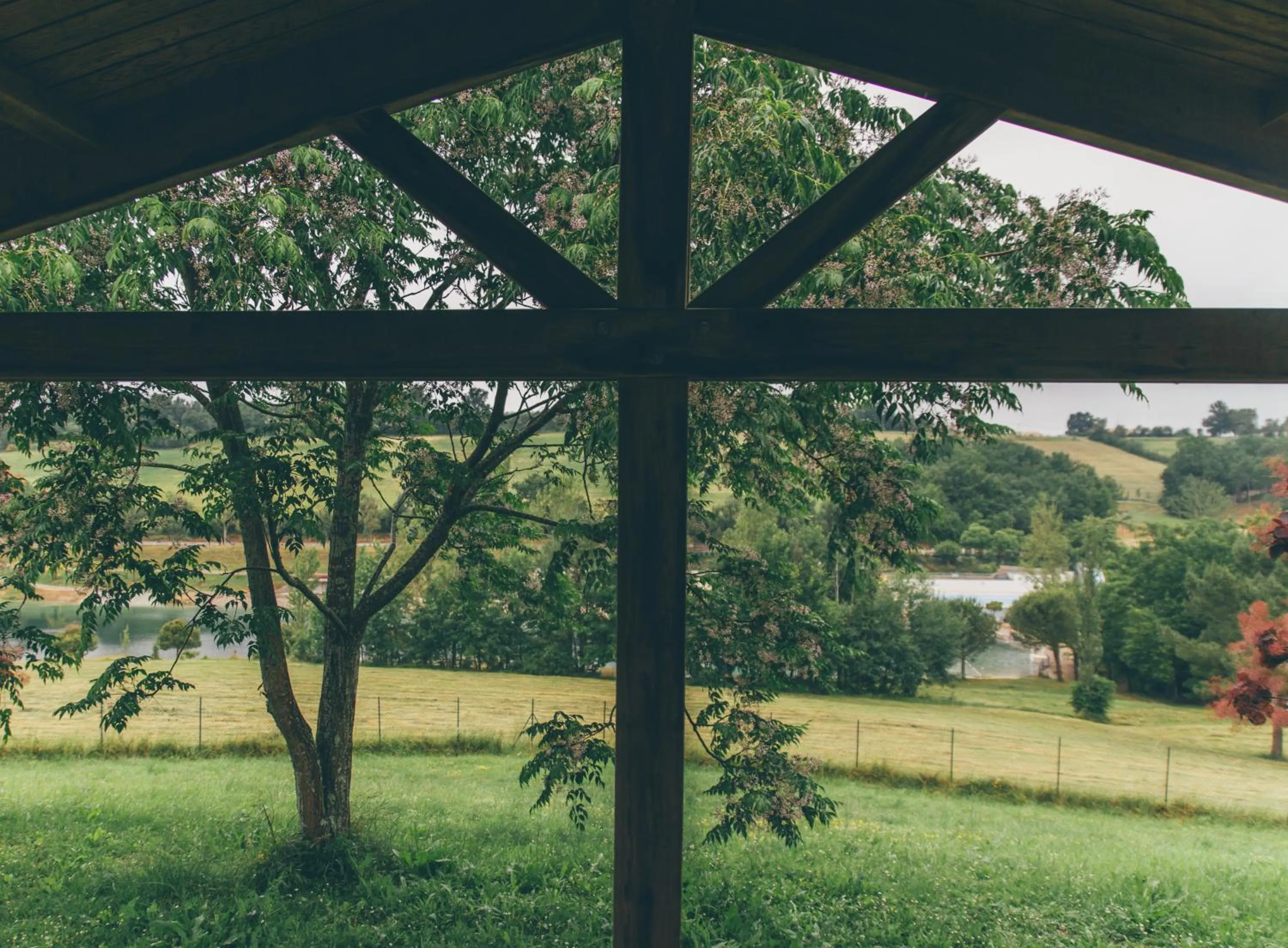 Natural landscape in Terres de France - Les Hameaux des Lacs