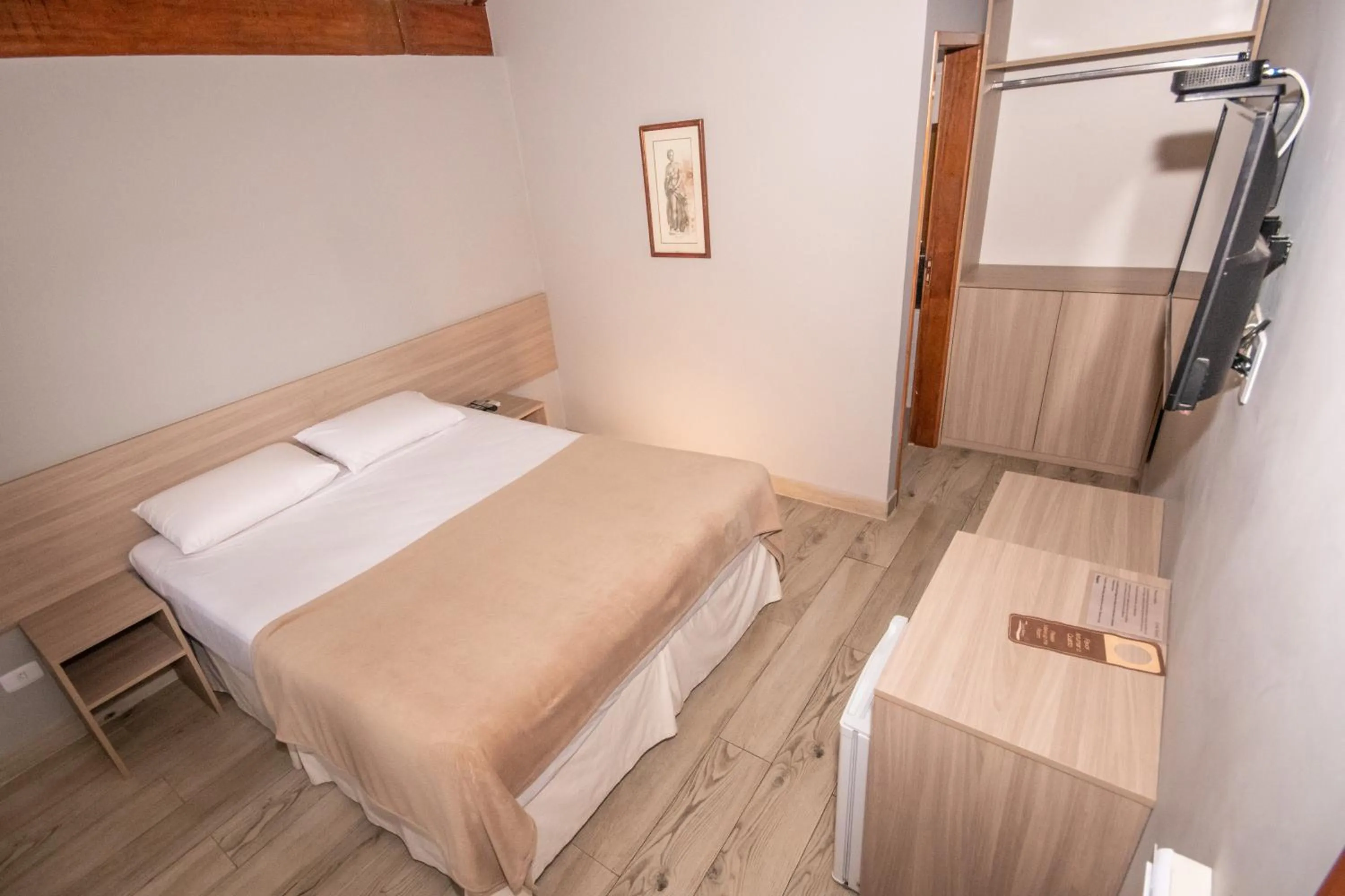 Bed in Hotel Costa Balena-Piscina Aquecida Coberta