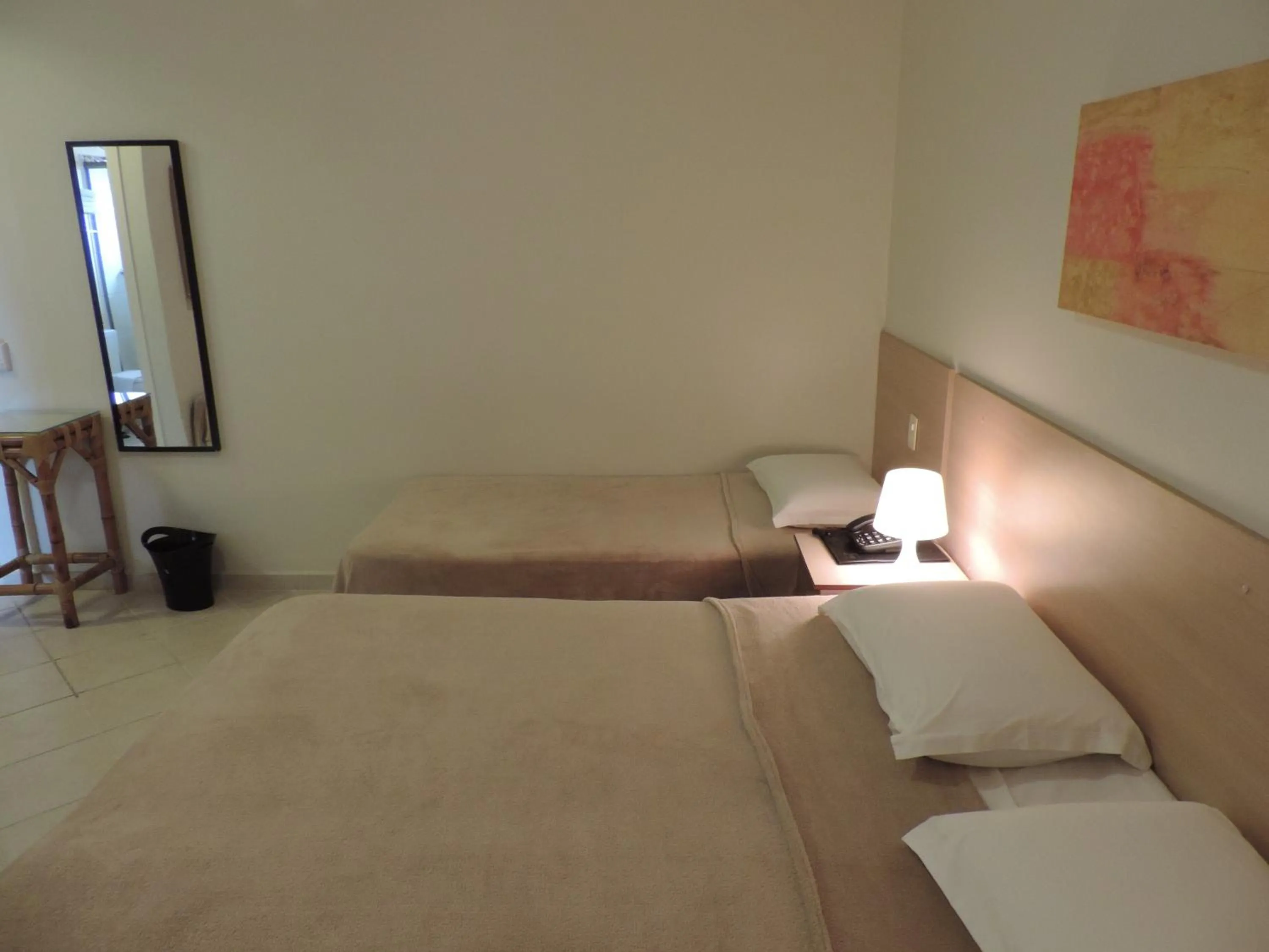 Bed in Hotel Costa Balena-Piscina Aquecida Coberta