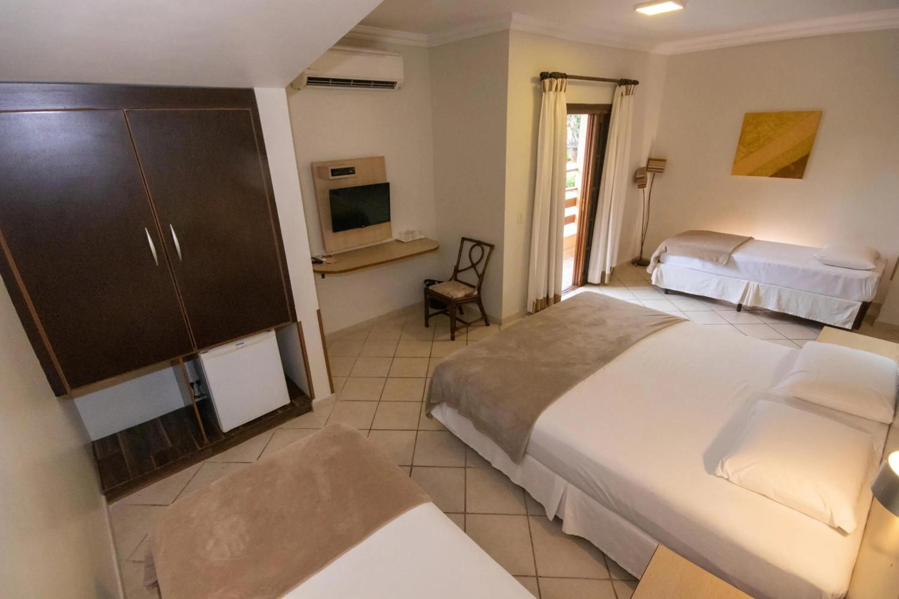 Bed in Hotel Costa Balena-Piscina Aquecida Coberta