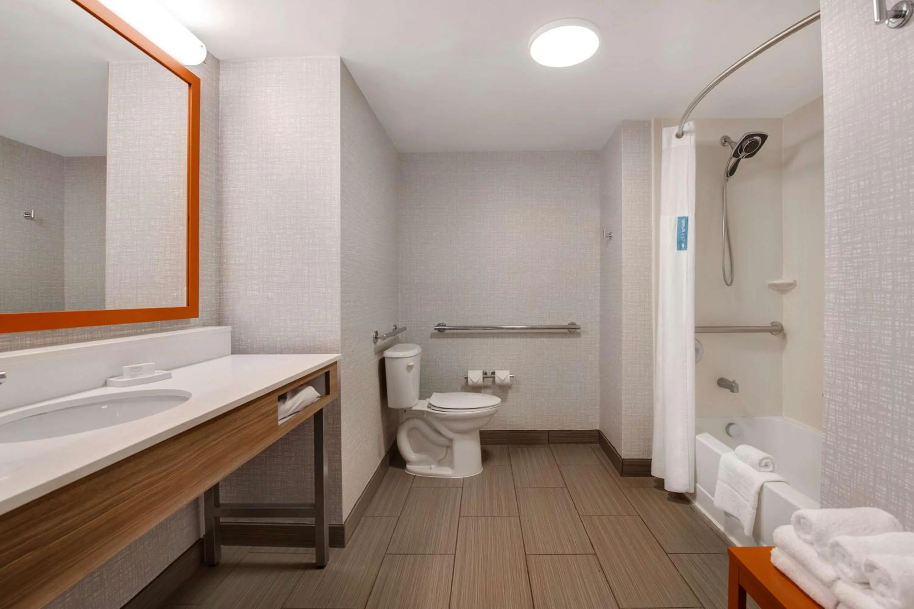 Bathroom in Hampton Inn Anderson/Alliance Business Park