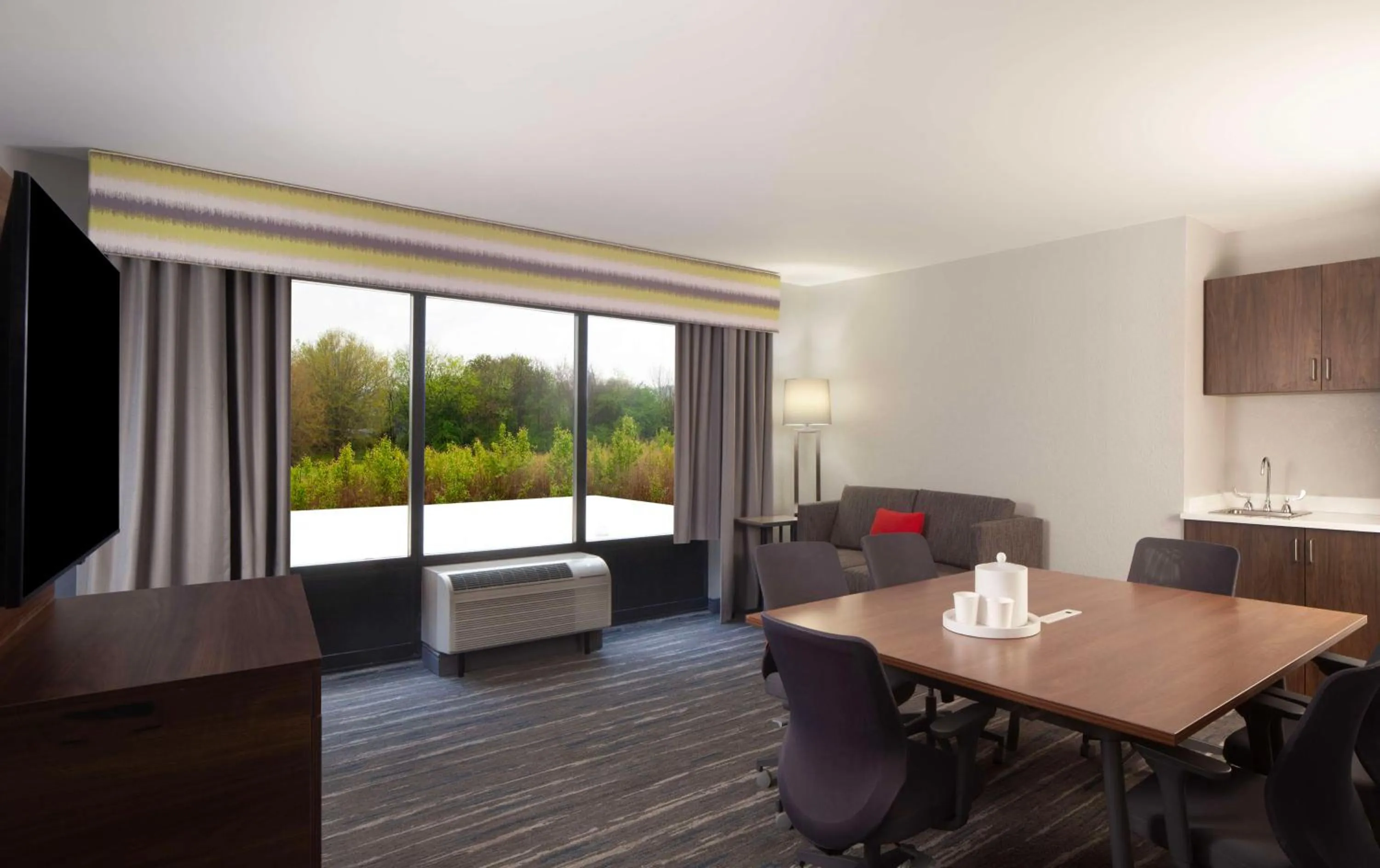 Living room in Hampton Inn Athens