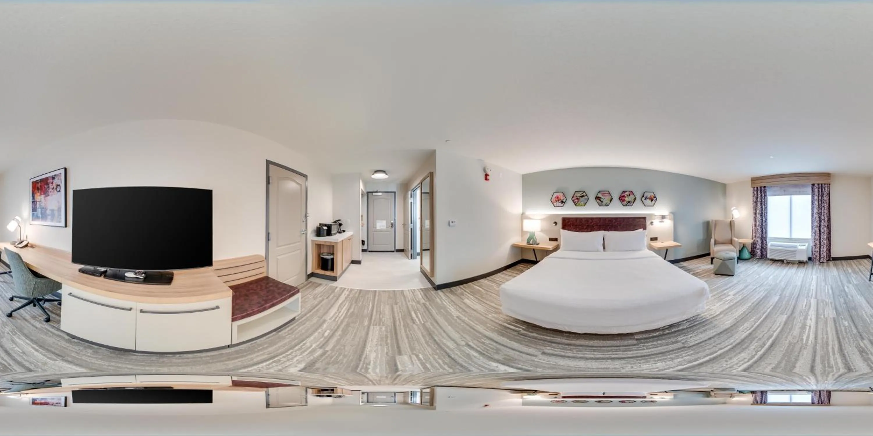 Bed in Hilton Garden Inn Cartersville