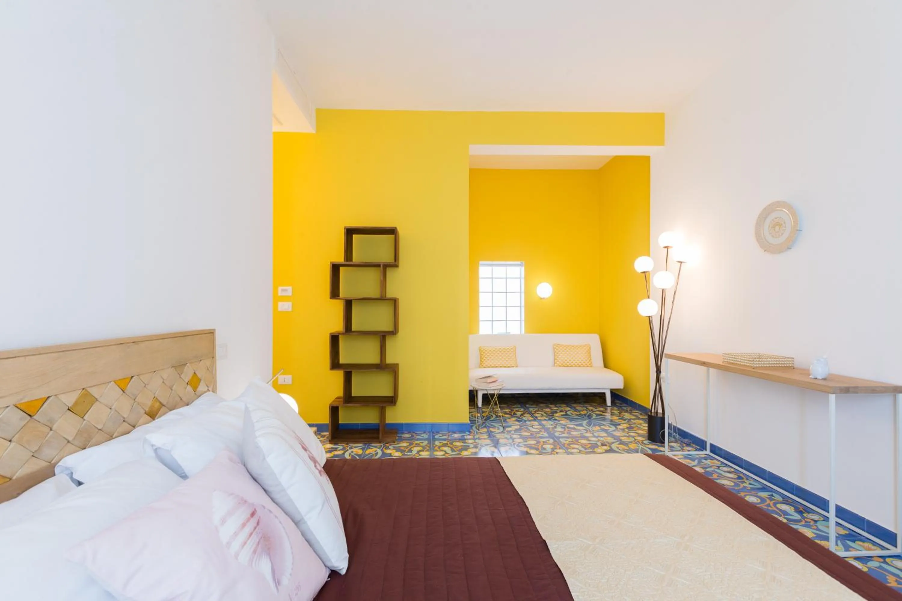 Bed in B&B Le Bateau Bleu Adults Only 12 plus