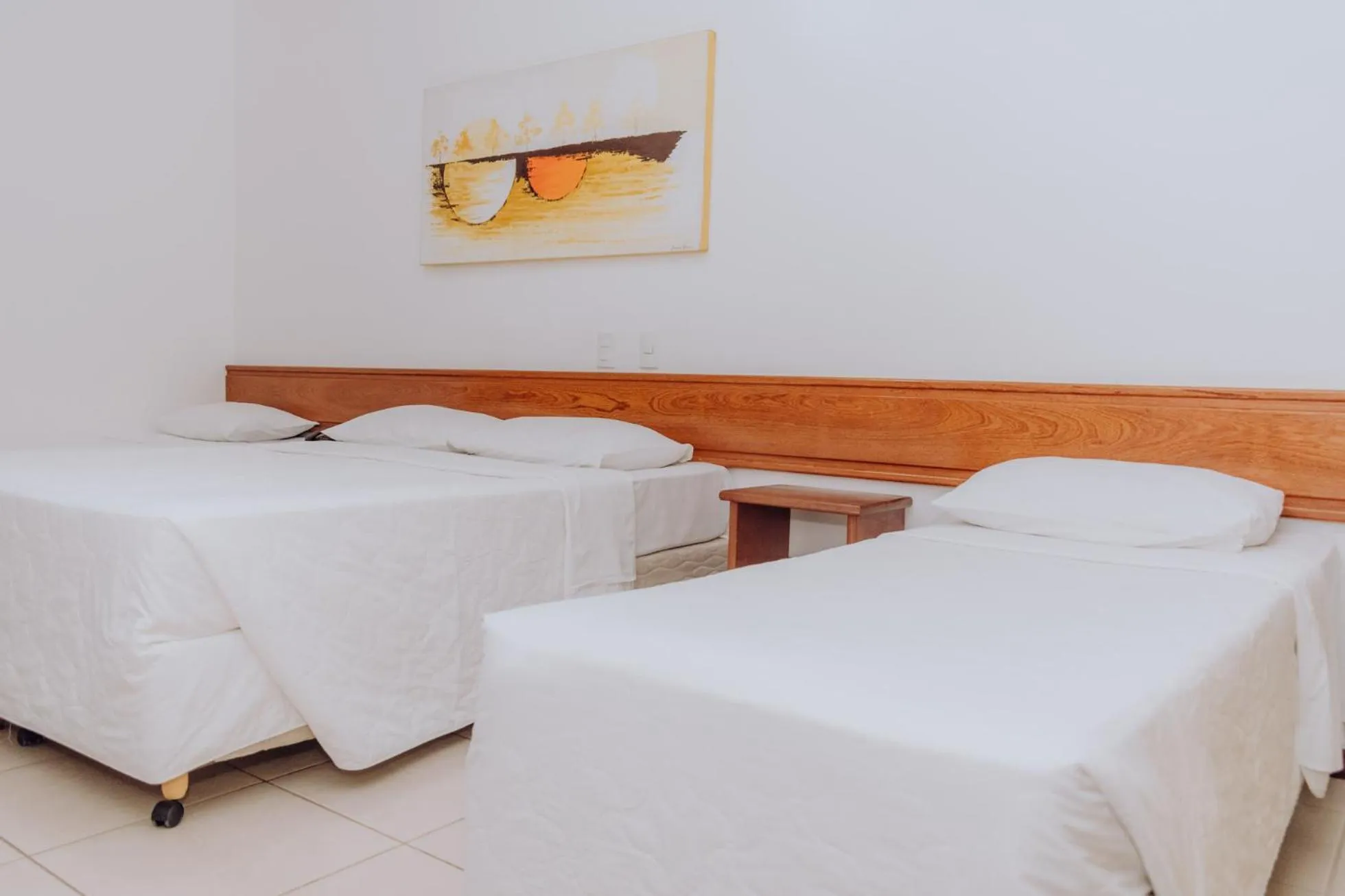 Bed in Poty Praia Hotel