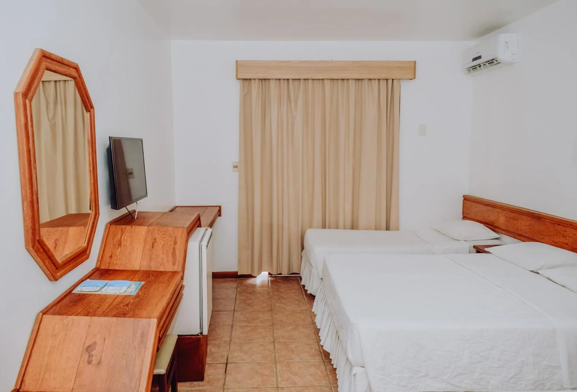 Bed in Poty Praia Hotel