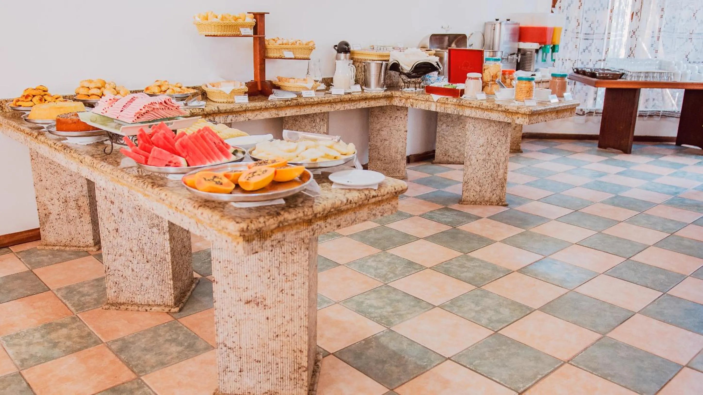 Buffet breakfast in Poty Praia Hotel