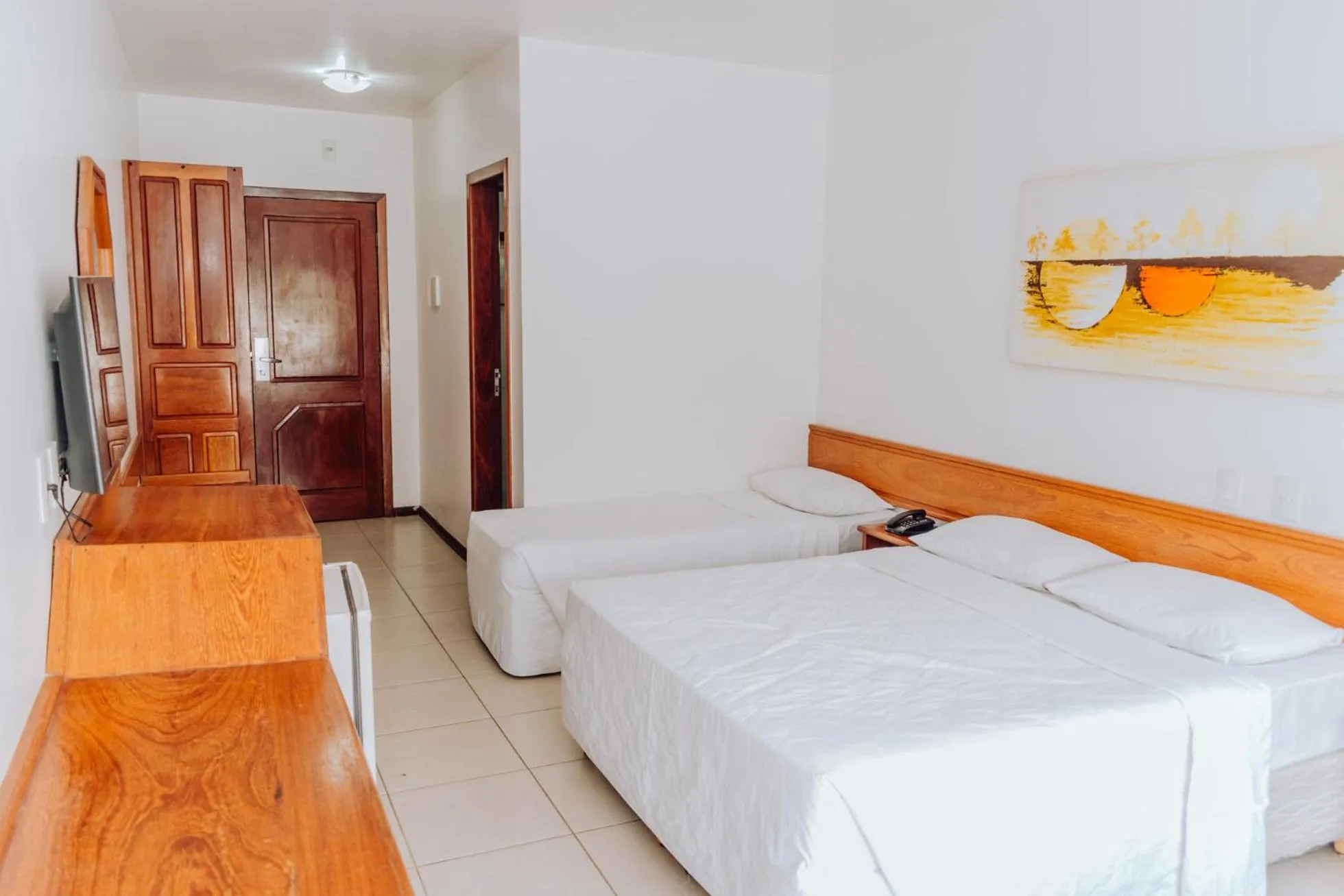 Bed in Poty Praia Hotel