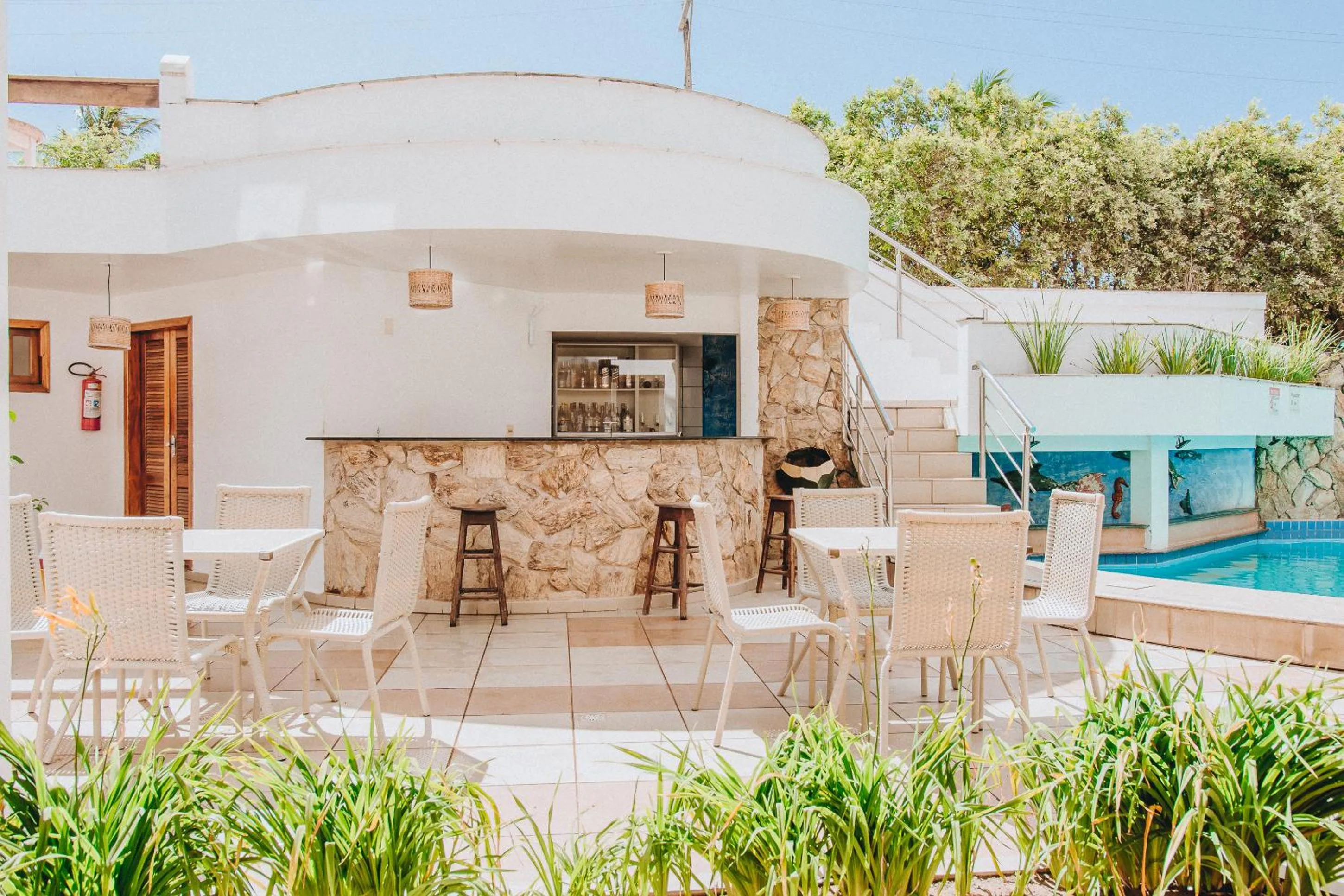 Dining area in Poty Praia Hotel