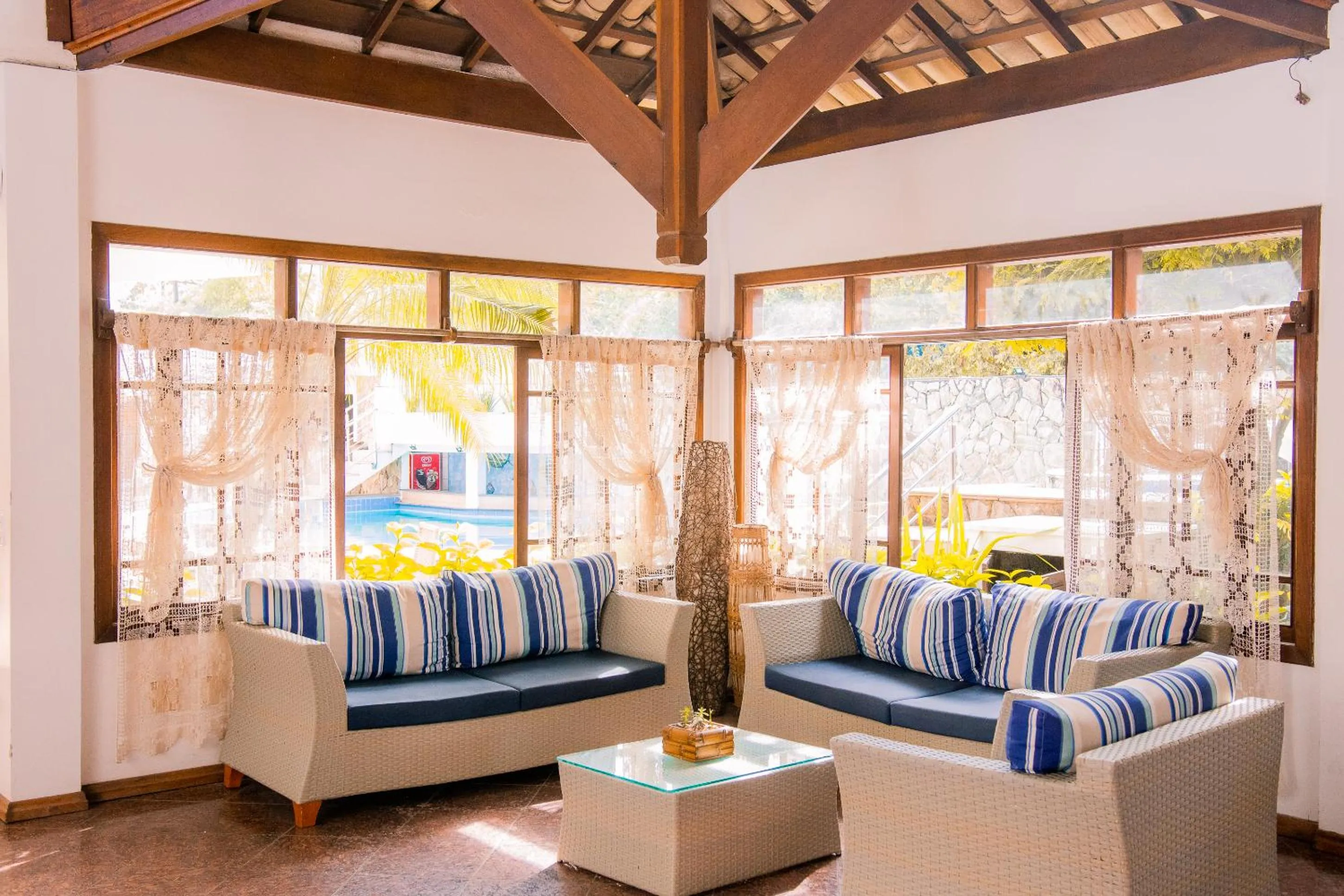 Living room in Poty Praia Hotel