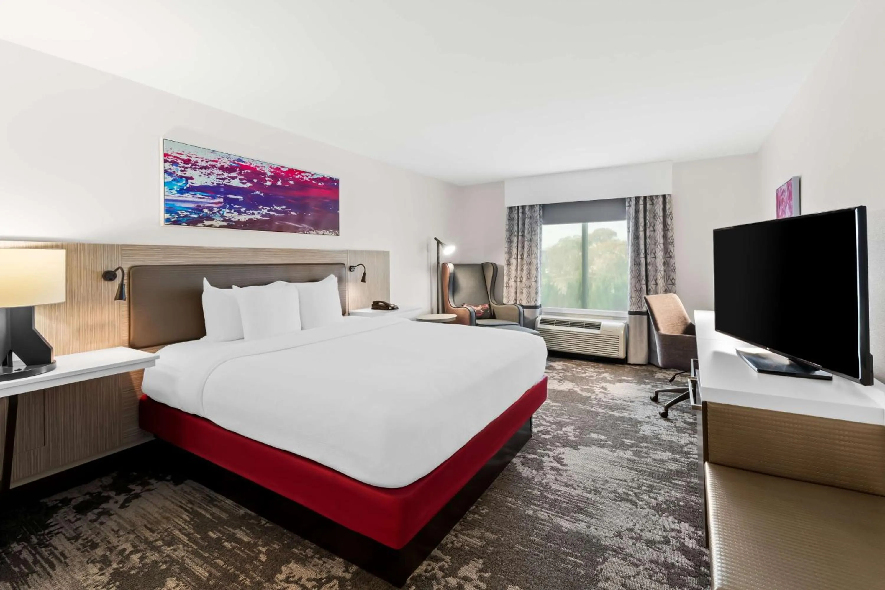 Bedroom, Bed in Hilton Garden Inn Atlanta Airport North