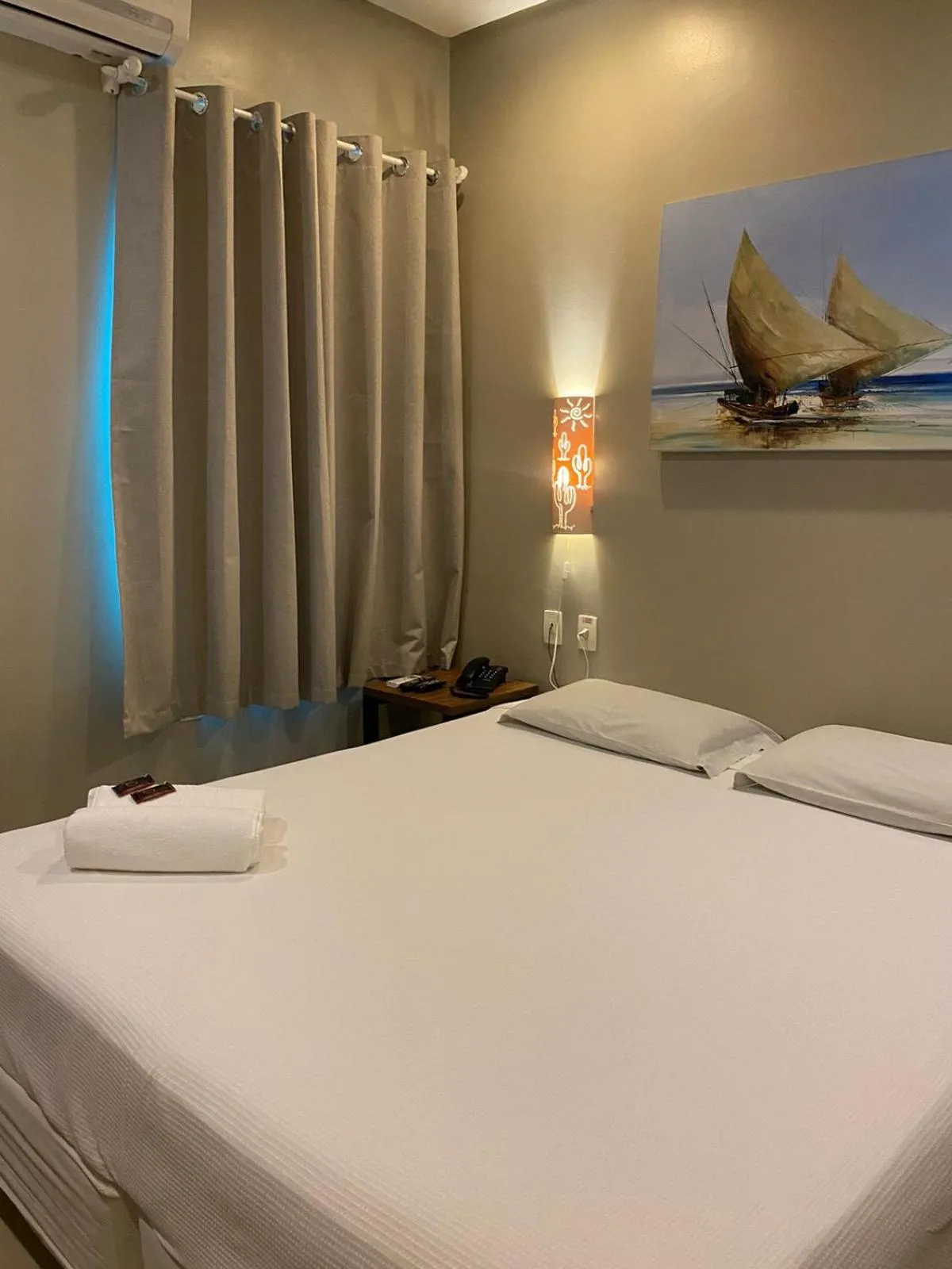 Bedroom, Bed in Hotel Encontro do Sol