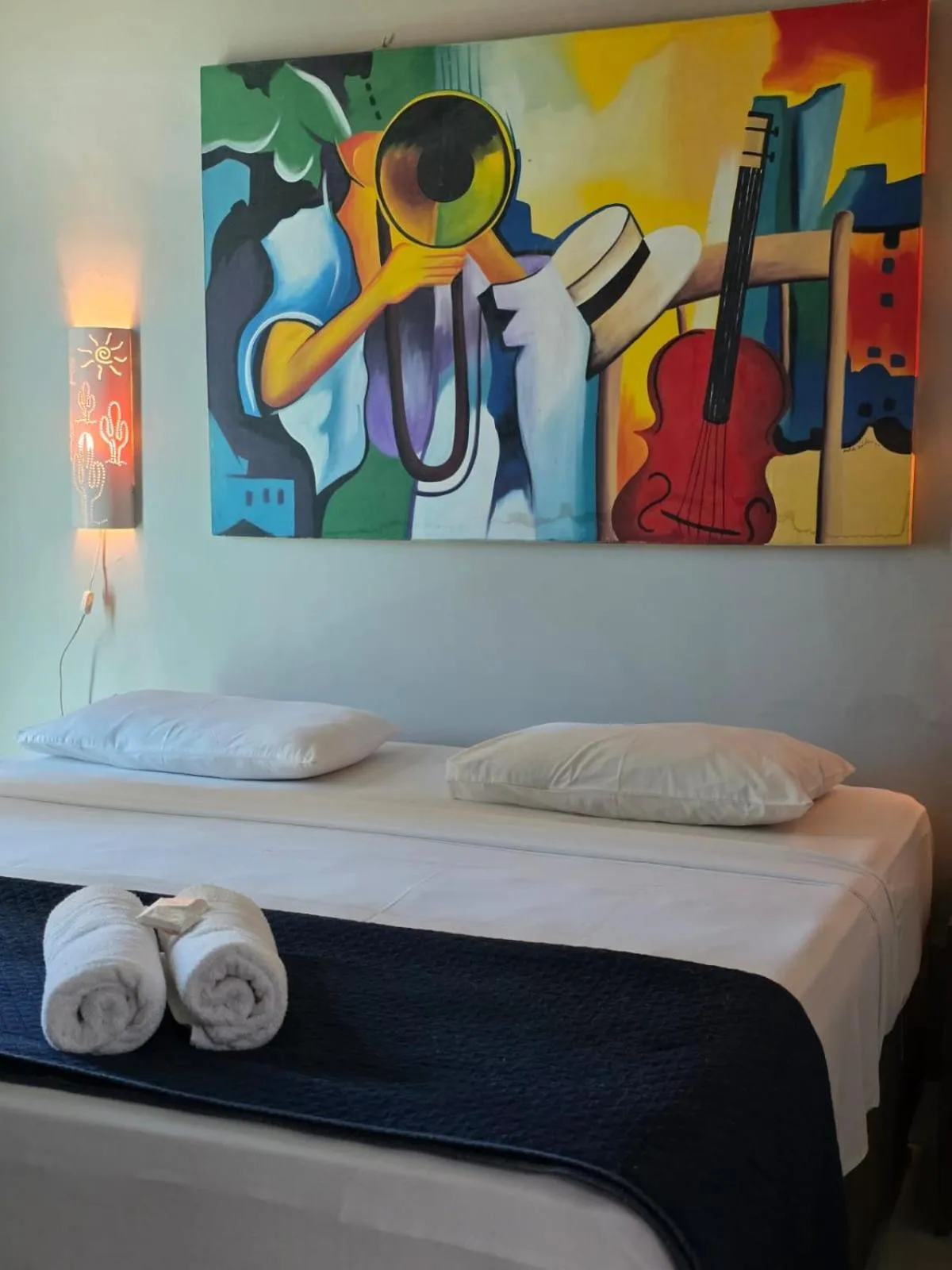 Bedroom, Bed in Hotel Encontro do Sol