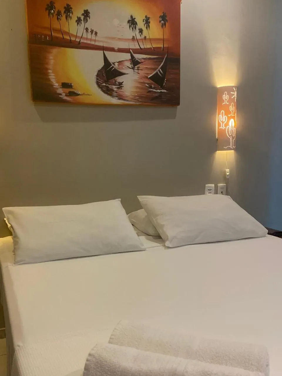 Bedroom, Bed in Hotel Encontro do Sol